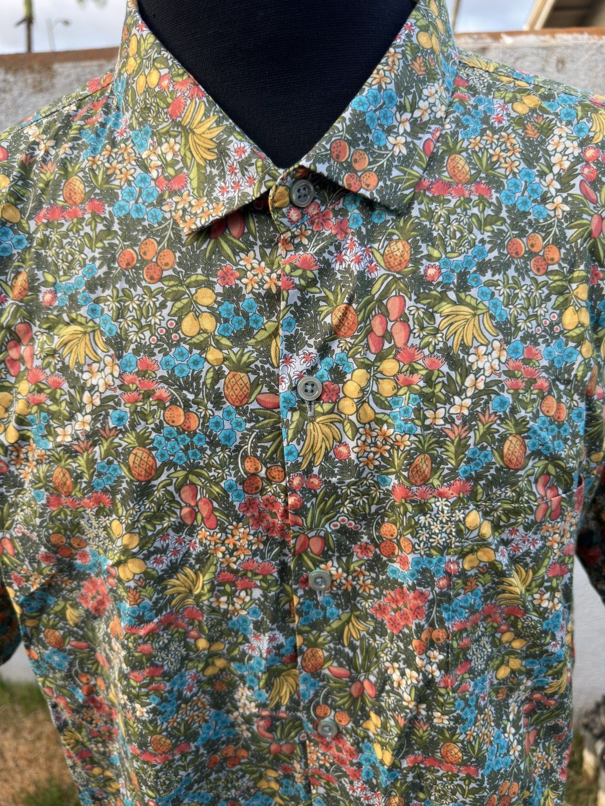 Tori Richard Tori Richard Hawaiian Print Multicolored Men's 2XL Size US XXL / EU 58 / 5 - 3 Thumbnail