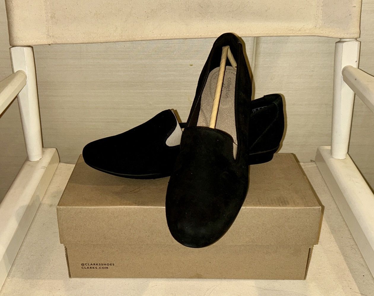 Clarks Clarks “Sara Poppy” Suede Loafer — Size 9M Size US 9 / IT 39 - 1 Thumbnail