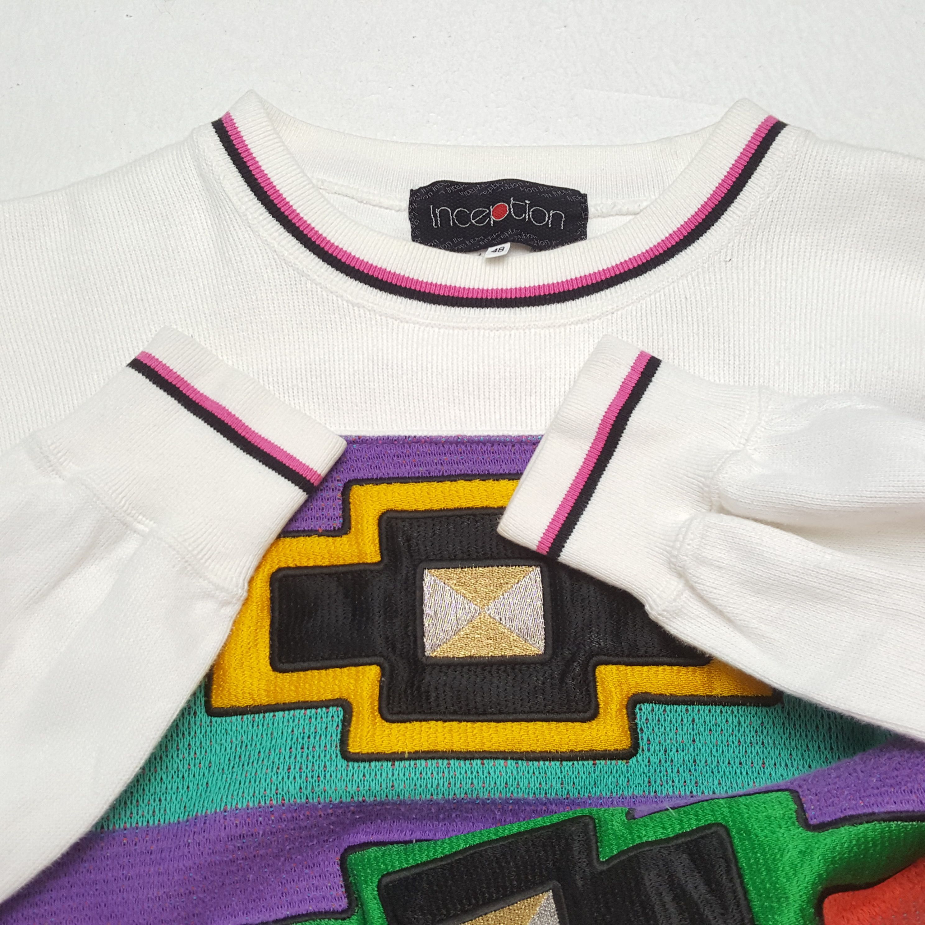 Vintage Vintage INCEPTION Streetwear Skateboard Style Sweatshirts Size US L / EU 52-54 / 3 - 10 Thumbnail