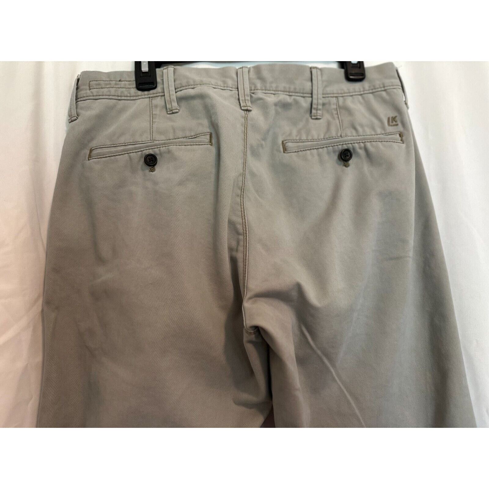 Other LIFE KHAKI-Haggar-Pants Mens 34X34Relaxed Straight Leg KHAKI Size US 34 / EU 50 - 7 Thumbnail