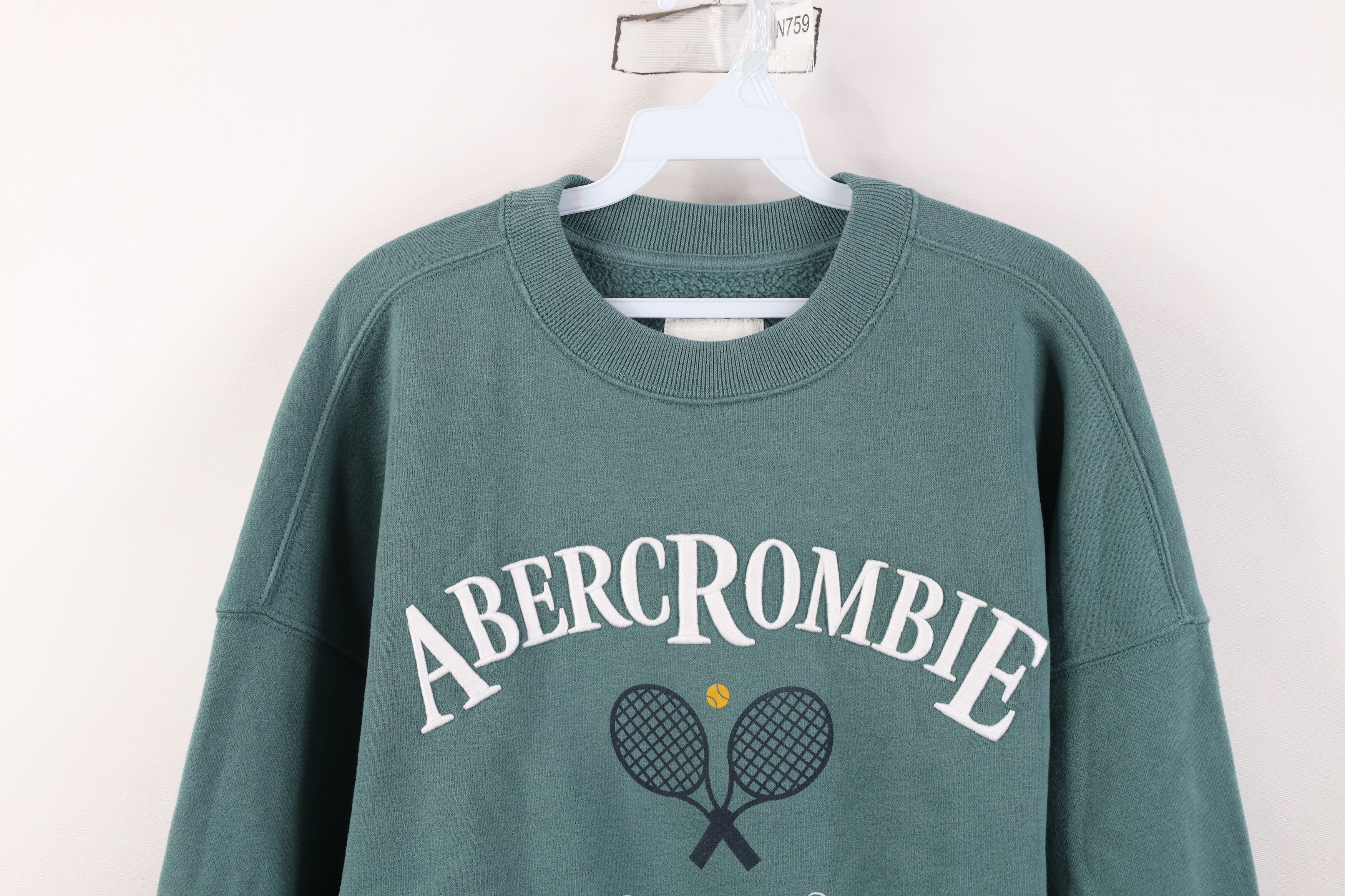 Abercrombie & Fitch Vintage Y2K Abercrombie & Fitch Racquet Club Sweatshirt Size M / US 6-8 / IT 42-44 - 2 Thumbnail