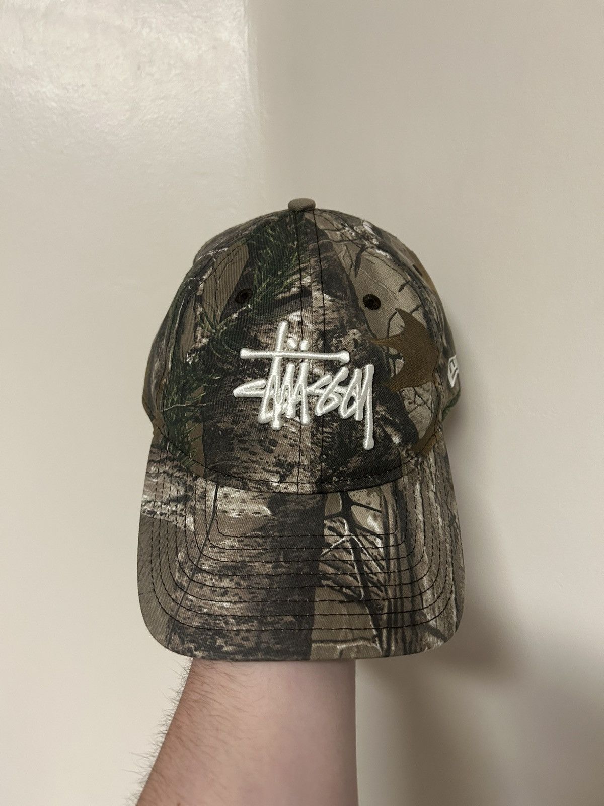 New Era Woodland Camo Logo Cap