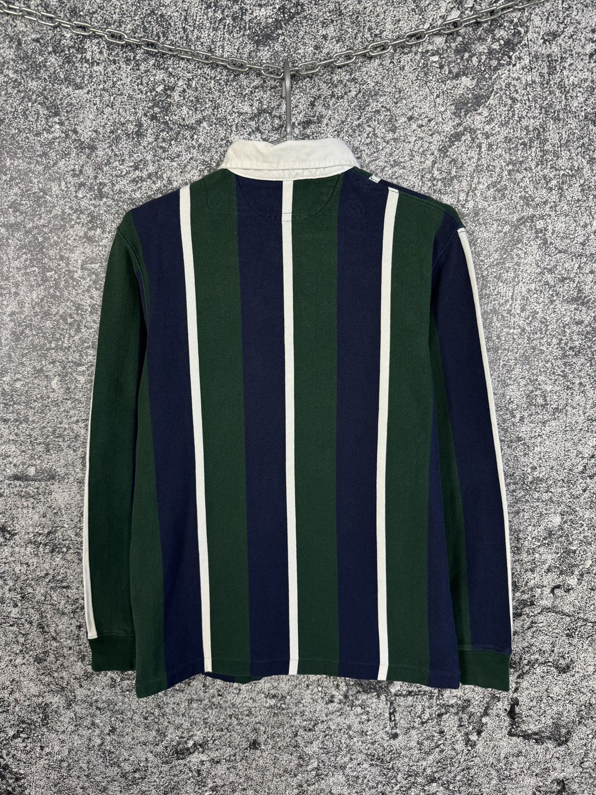 Polo Ralph Lauren Polo Ralph Lauren Polo Long Sleeve Striped Rugby Shirt Sz S Size US S / EU 44-46 / 1 - 12 Thumbnail