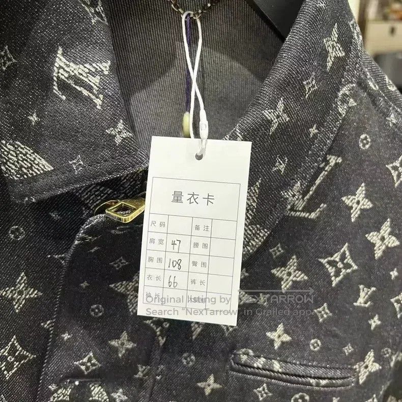 Louis Vuitton Louis Vuitton Black Full Print New Jacket Size US M / EU 48-50 / 2 - 5 Thumbnail
