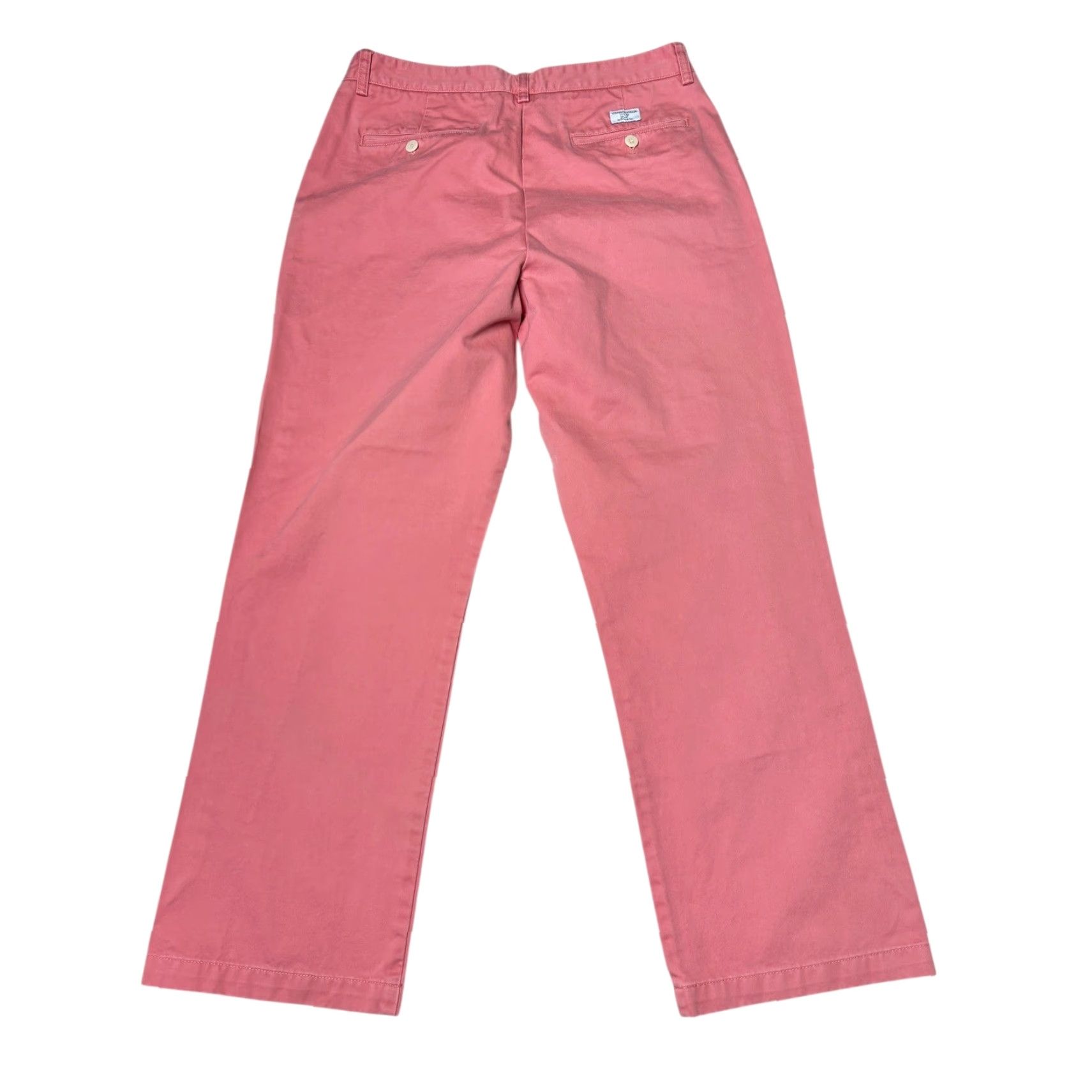 Vineyard Vines Vineyard Vines Pants Chino Pink 34x30 Men Casual Straight Front Flat Front Cotton 30in Inseam Size US 34 / EU 50 - 7 Thumbnail