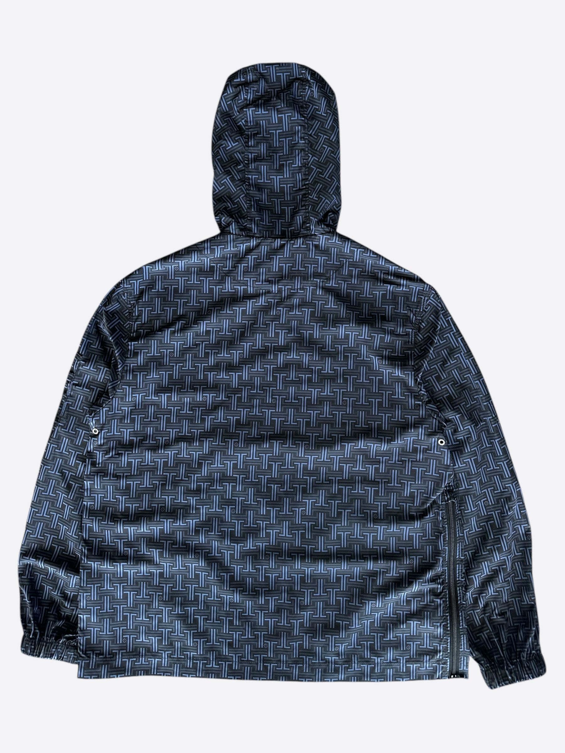Lanvin Lanvin Black & Blue Jacquard Anorak Size US S / EU 44-46 / 1 - 2 Thumbnail