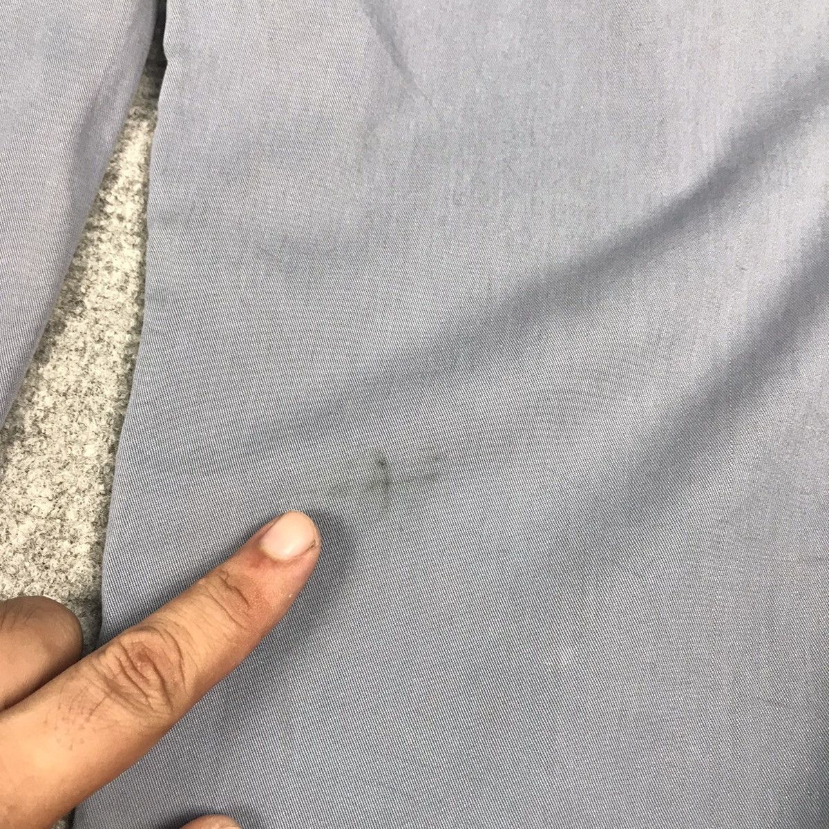 Issey Miyake × Vintage 90s Issey Miyake faded blue gray colour woman pants Size 24" / US 00 / IT 34 - 12 Thumbnail
