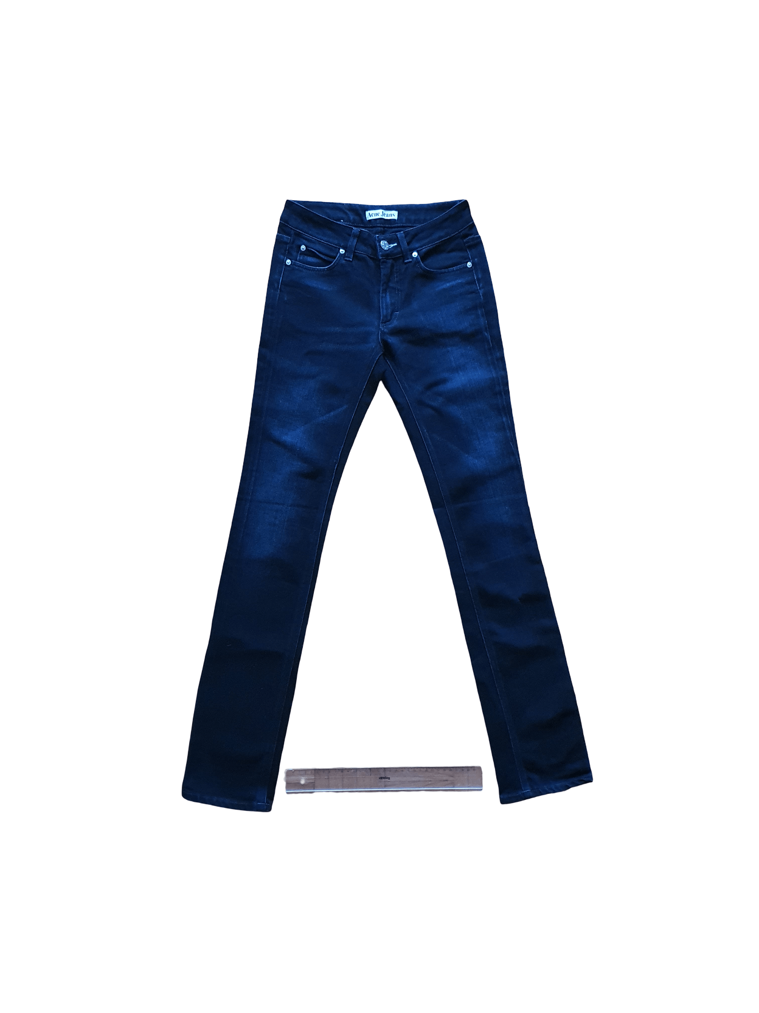 Acne Studios HEX TRIUMPH - Denim Jeans (Black) - Sz W26 L32 (26x32) Size 26" / US 2 / IT 38 - 1 Thumbnail