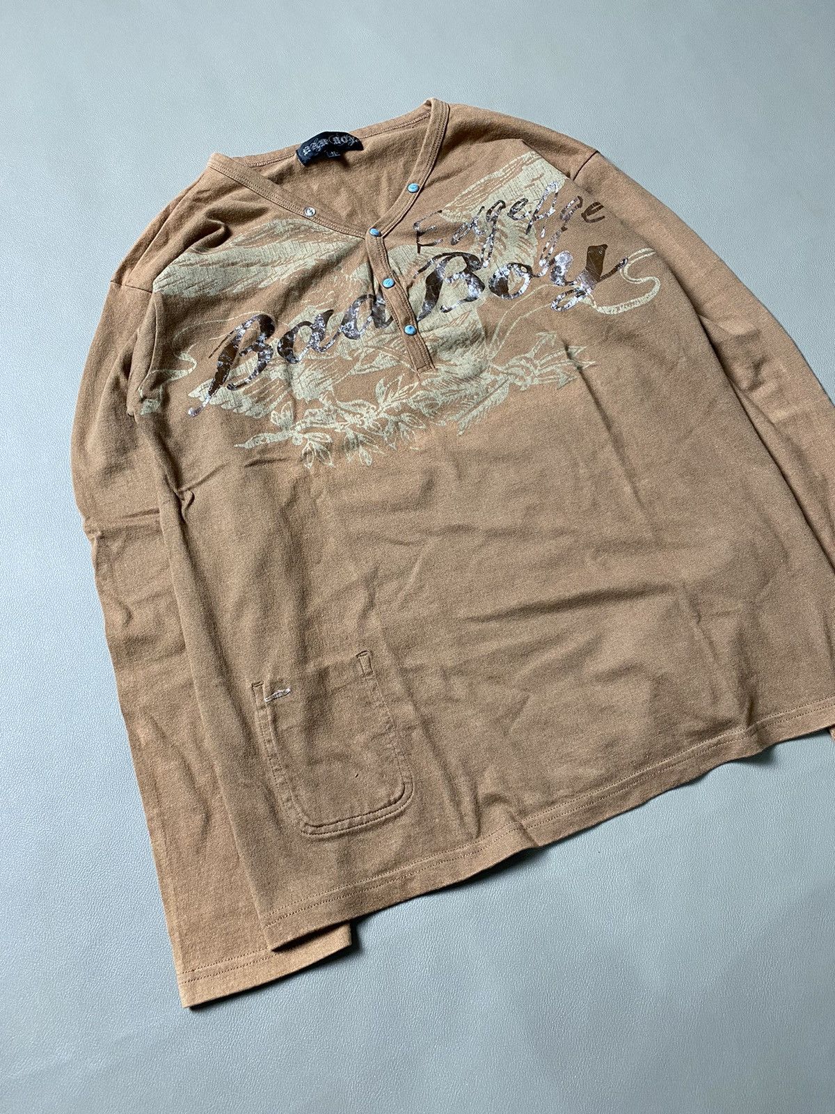 Hysteric Glamour × If Six Was Nine × Japanese Brand Bad Boy Poem Rock Longsleeve Size US M / EU 48-50 / 2 - 2 Thumbnail