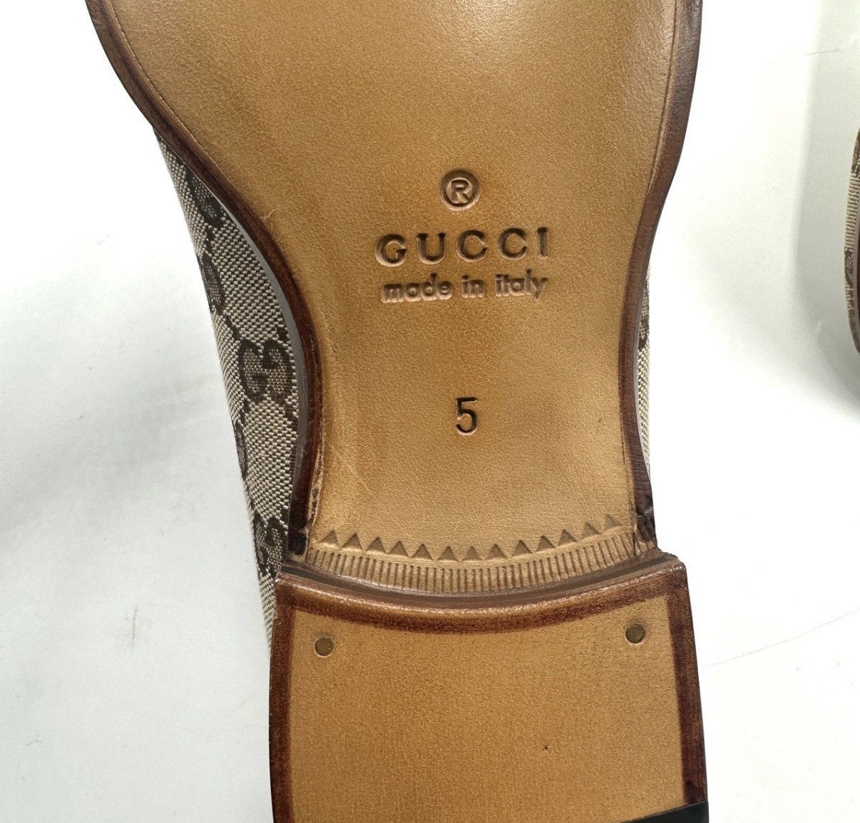 Gucci Gucci/Round-Toe All-Over GG Monogram Loafers K12 Size US 9 / IT 39 - 7 Thumbnail