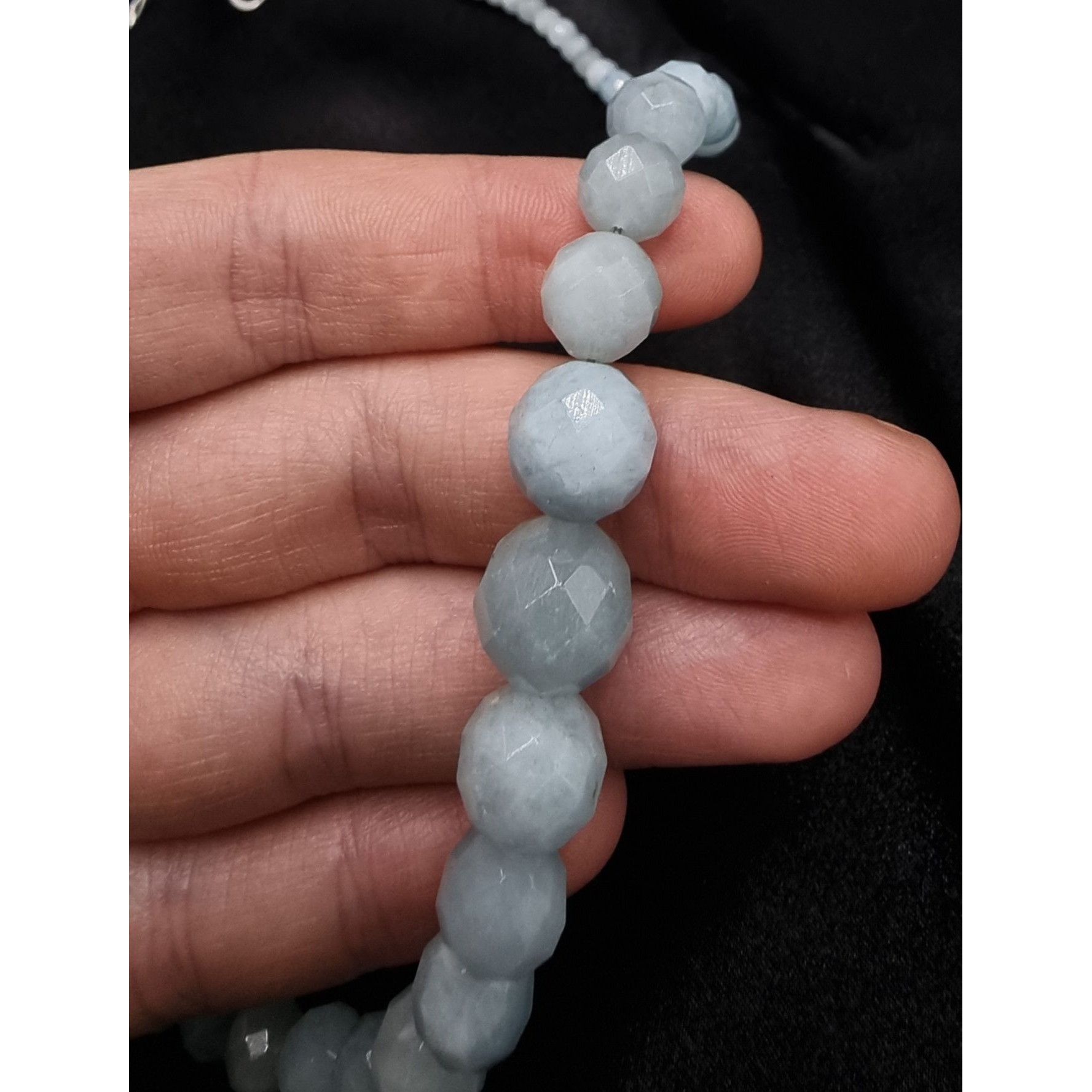 Vintage Jay King Mine Finds Aquamarine Necklace With 925 Sterling Si Size ONE SIZE - 3 Thumbnail