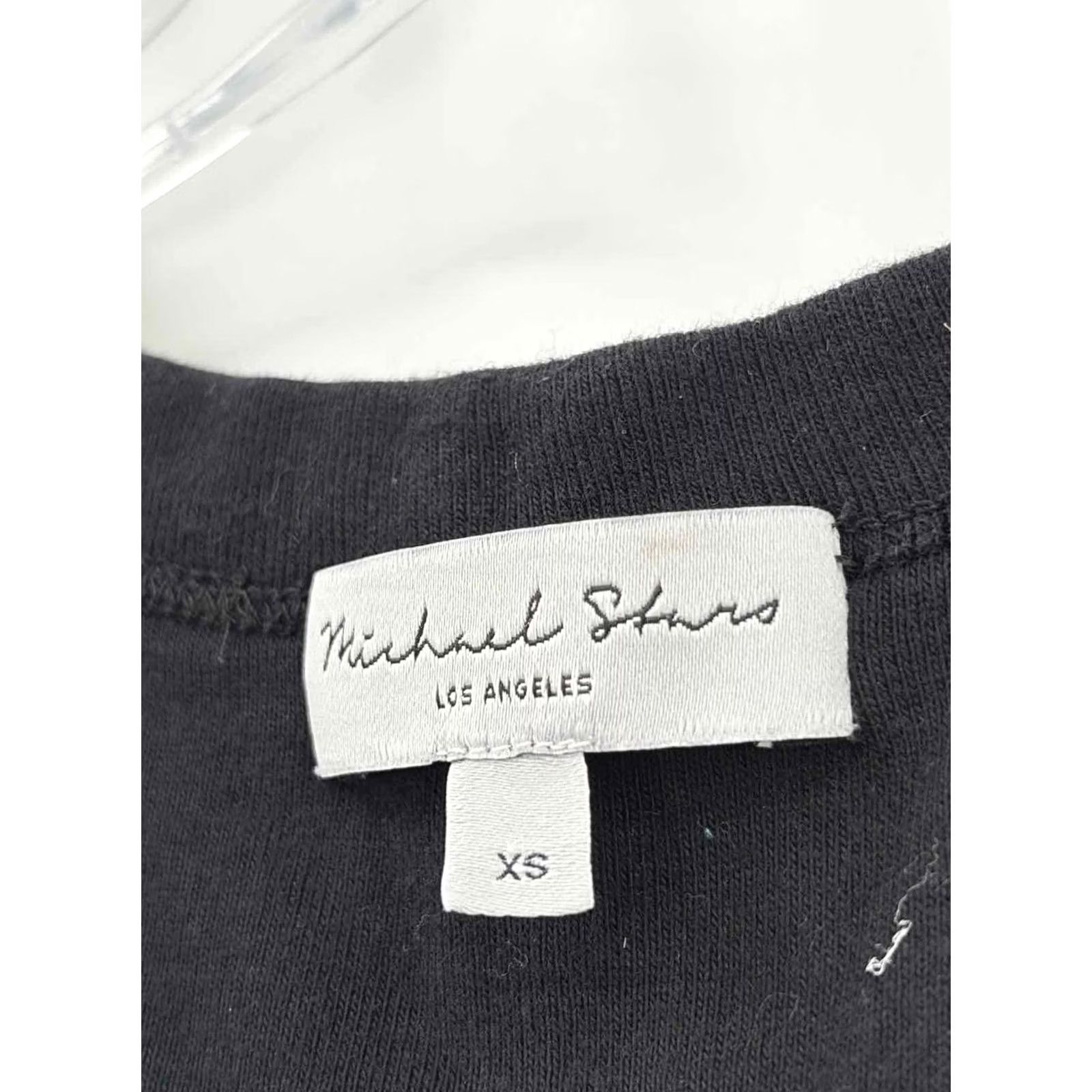 Michael Stars Michael Stars Black Tank Top Size XS Size XS / US 0-2 / IT 36-38 - 3 Thumbnail