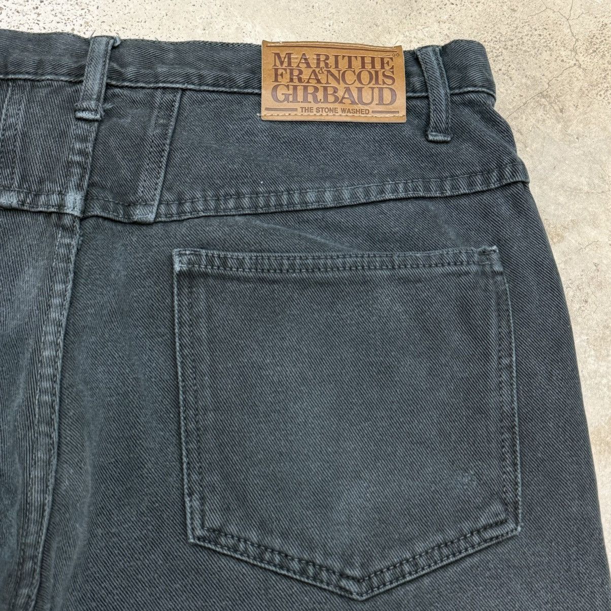 Marithe + Francois Girbaud Vtg Marithe Francois Girbaud Stonewash Wide Fit Denim Pants Size US 34 / EU 50 - 12 Thumbnail