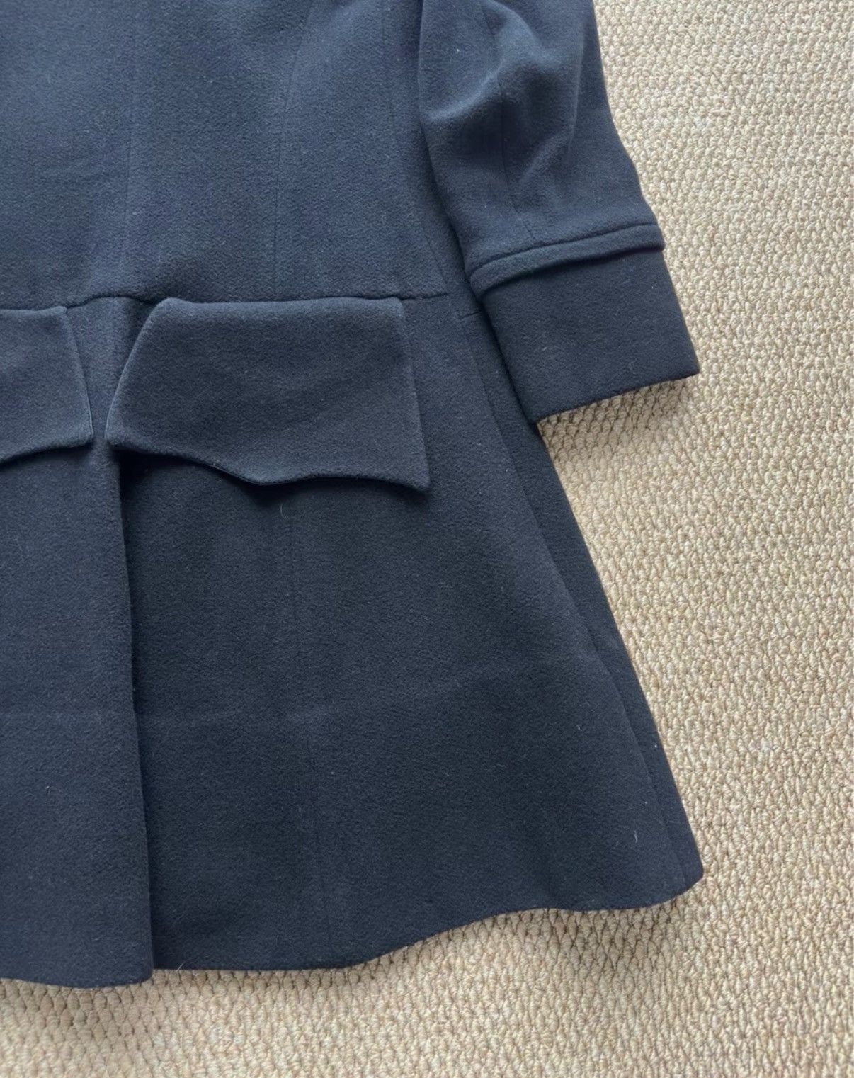Christopher Nemeth Christopher Nemeth Black Wool Coat K23 Size US M / EU 48-50 / 2 - 6 Thumbnail