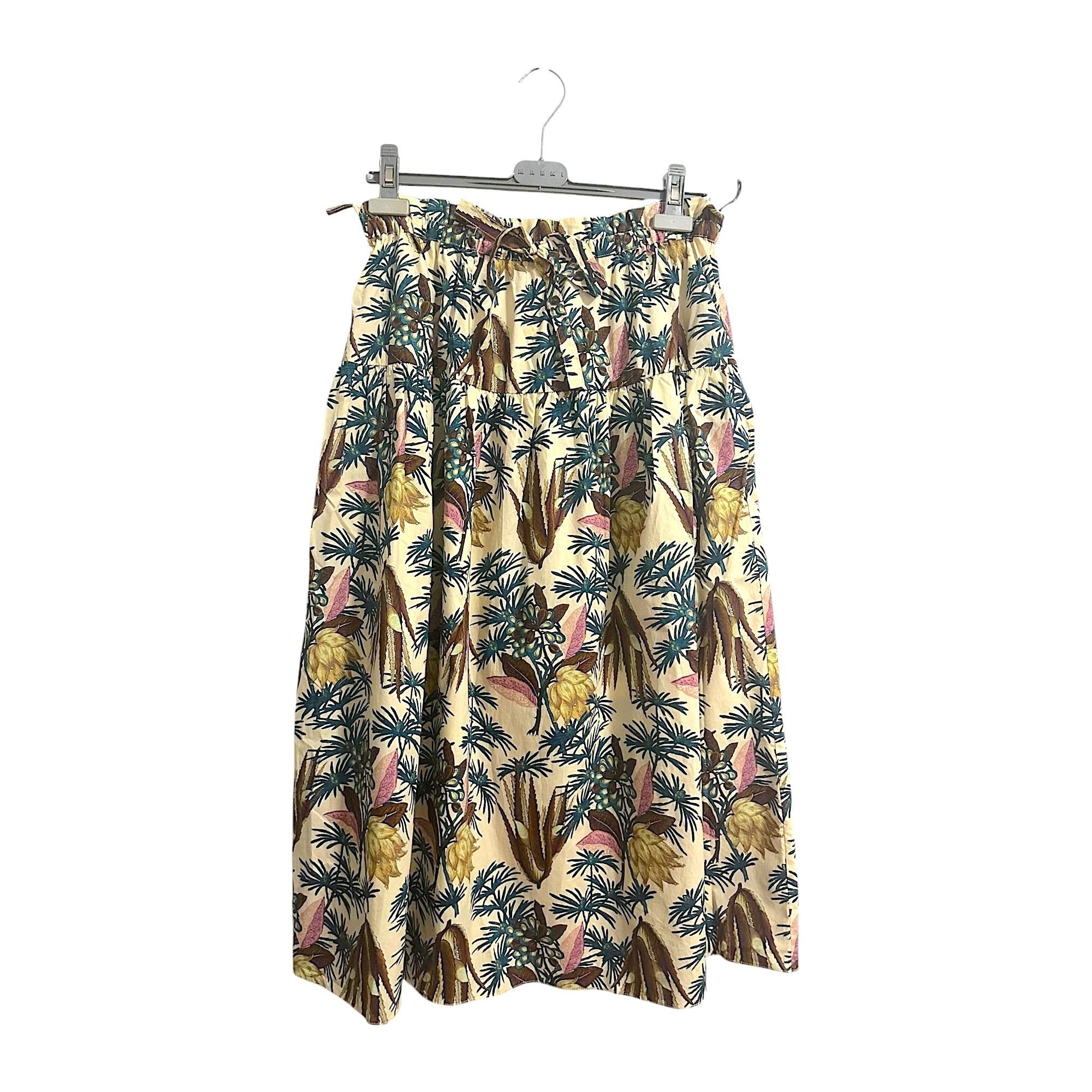 Ulla Johnson Ulla Johnson Fernanda Cotton Midi Skirt In Wildflower, Size Size 34" / US 12 / IT 48 - 1 Thumbnail