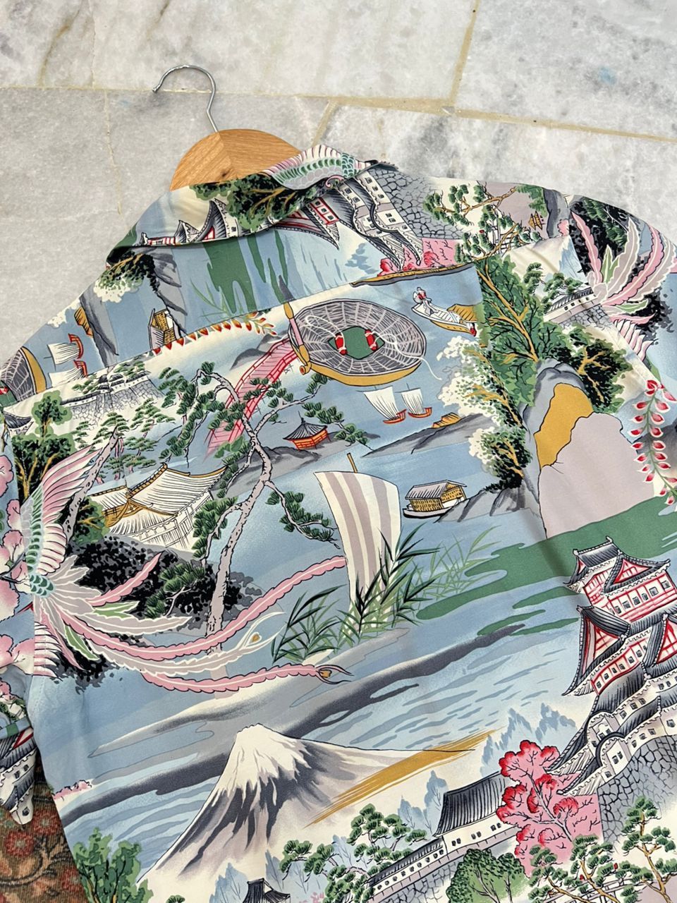 Japanese Brand Splendessimo Gautende Rayon Hawaiian Shirt Size US S / EU 44-46 / 1 - 8 Thumbnail