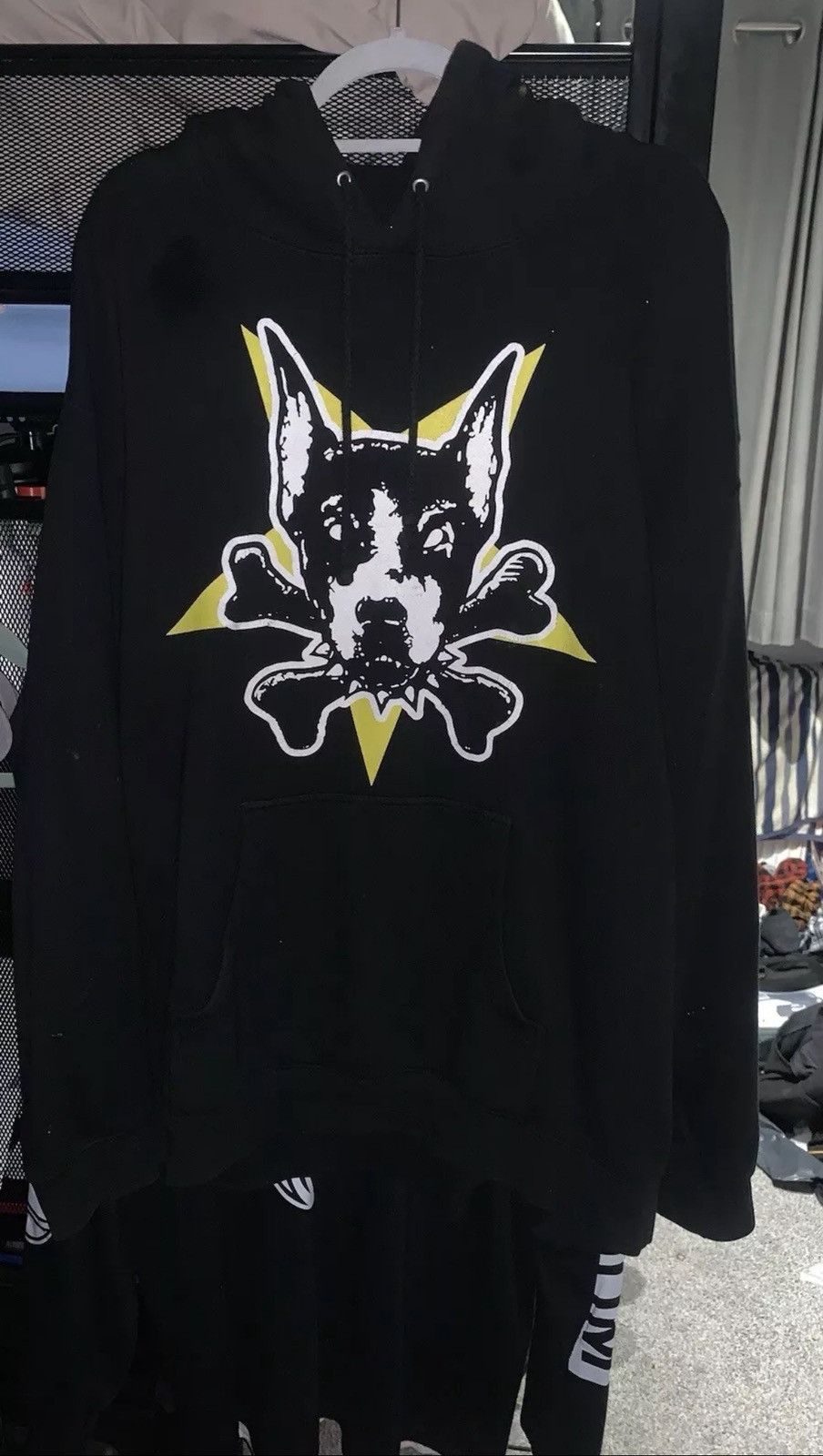 City Morgue DOG YEARS BLACK XL HOODIE Size US XL / EU 56 / 4 - 1 Thumbnail
