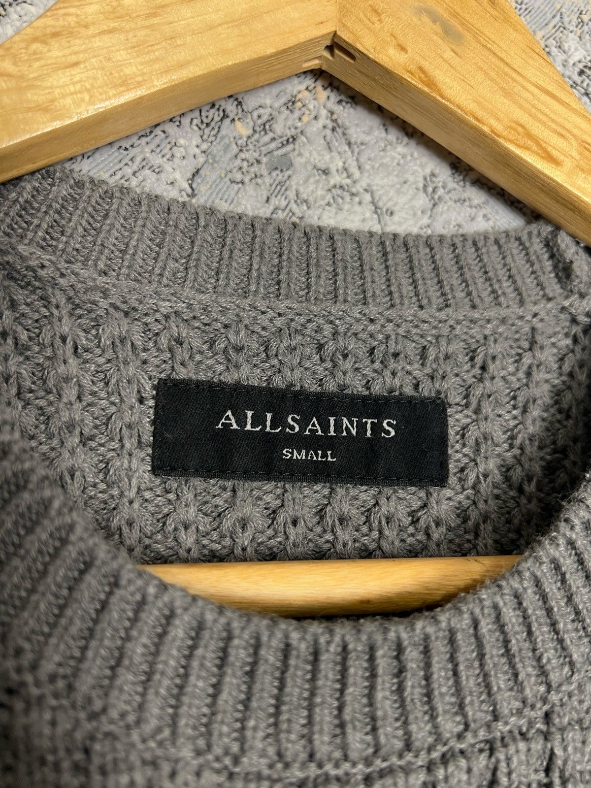 Allsaints Vintage Allsaints Jumper Sweater Waffle Knit Men’s Size S Size US S / EU 44-46 / 1 - 3 Thumbnail