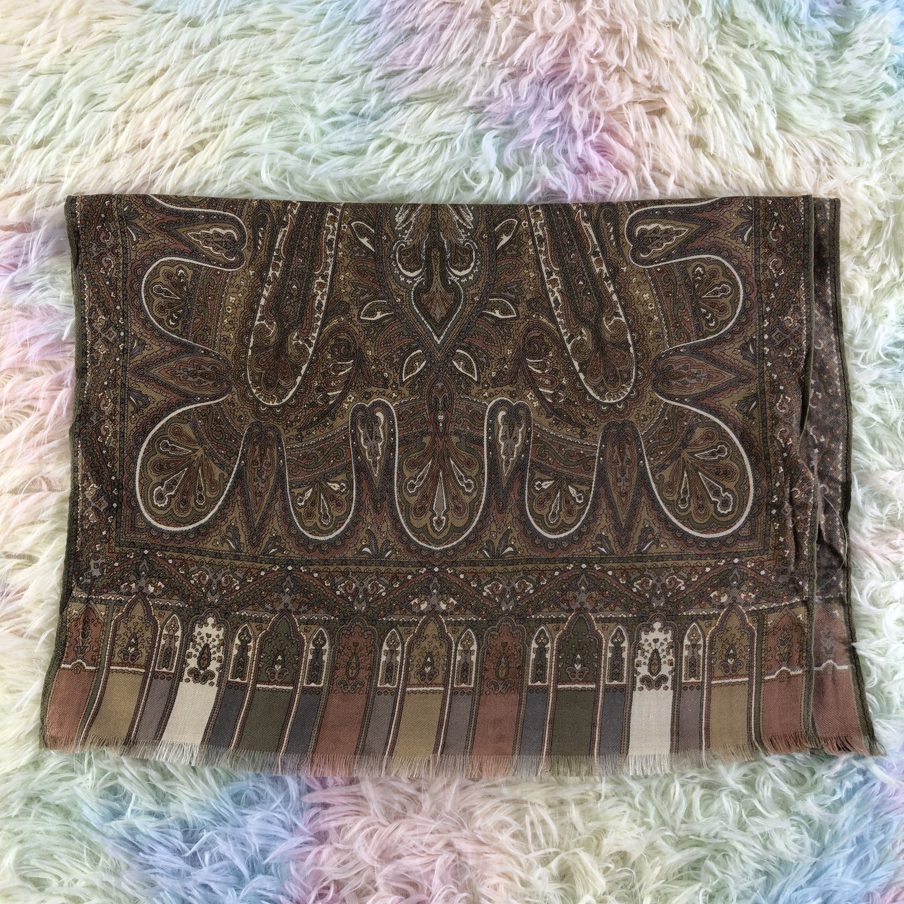 Vintage Scarf / Muffler / Neckwear - KM96 Size ONE SIZE - 2 Thumbnail