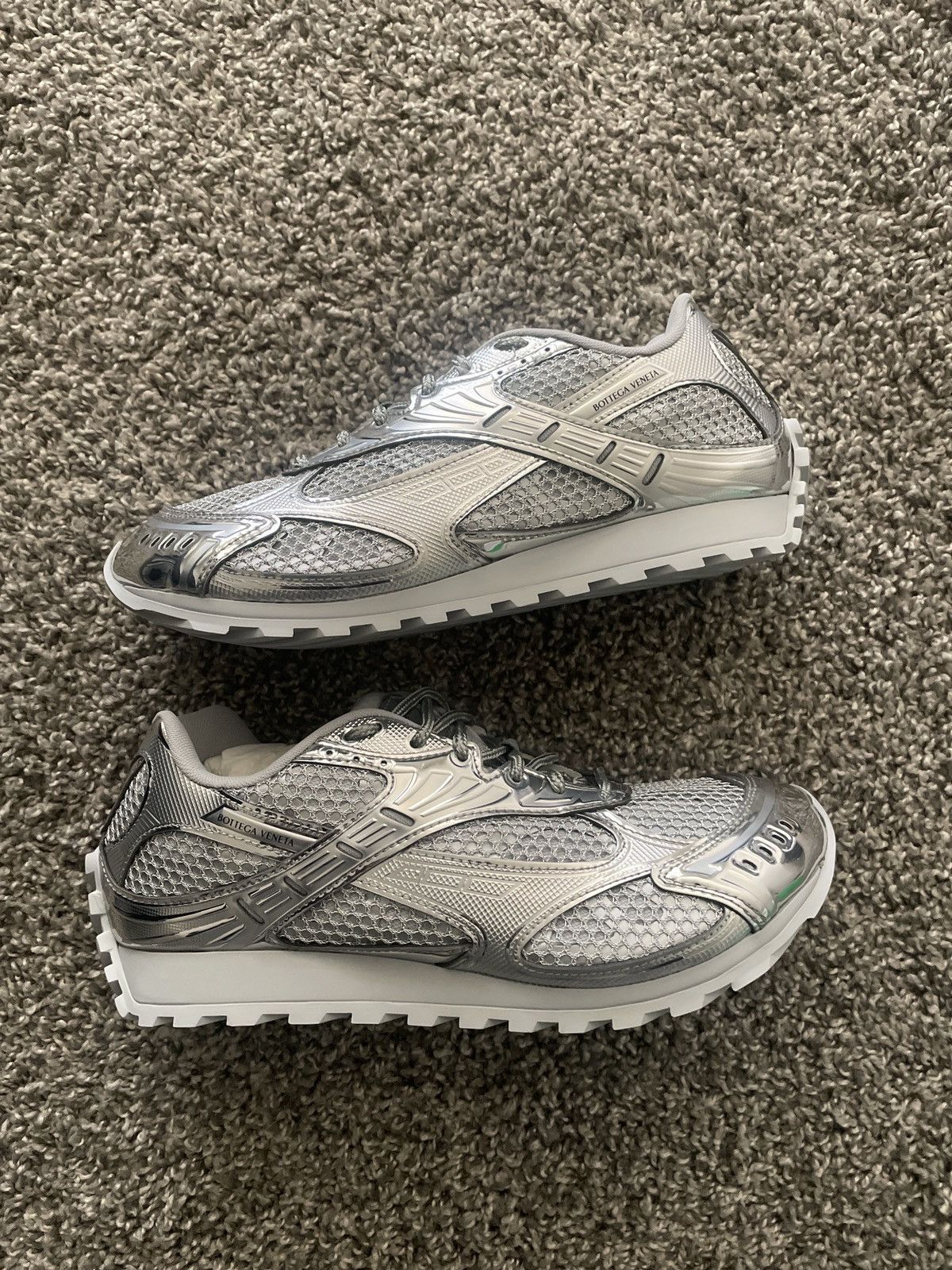 Bottega Veneta ( Metallic Fishnet )