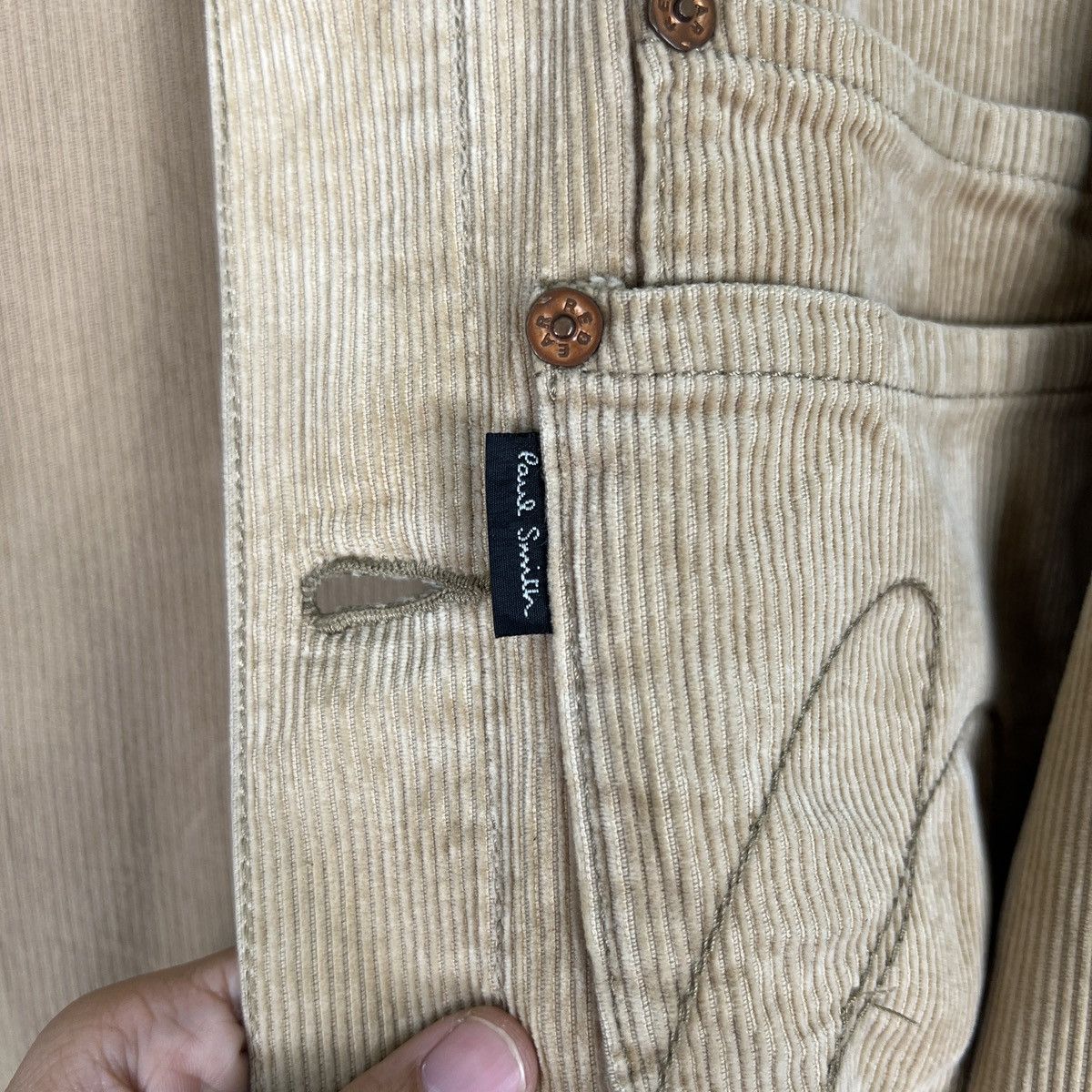 Paul Smith 🔥 RED EAR PAUL SMITH CORDUROY TRUCKER JACKET Size US S / EU 44-46 / 1 - 15 Thumbnail