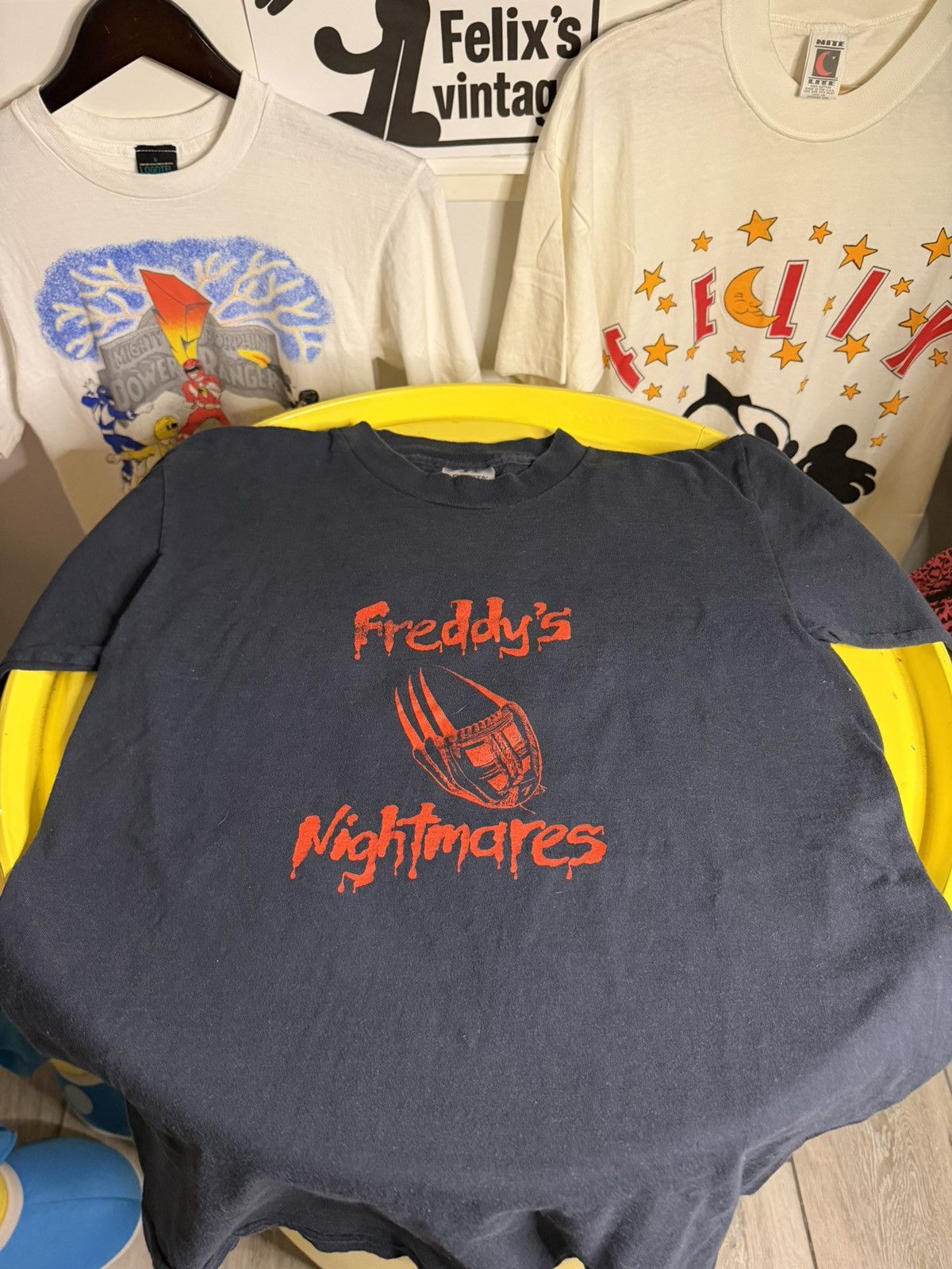 Vintage 1989 Freddy Krueger single stitch T-shirt Size US M / EU 48-50 / 2 - 1 Thumbnail