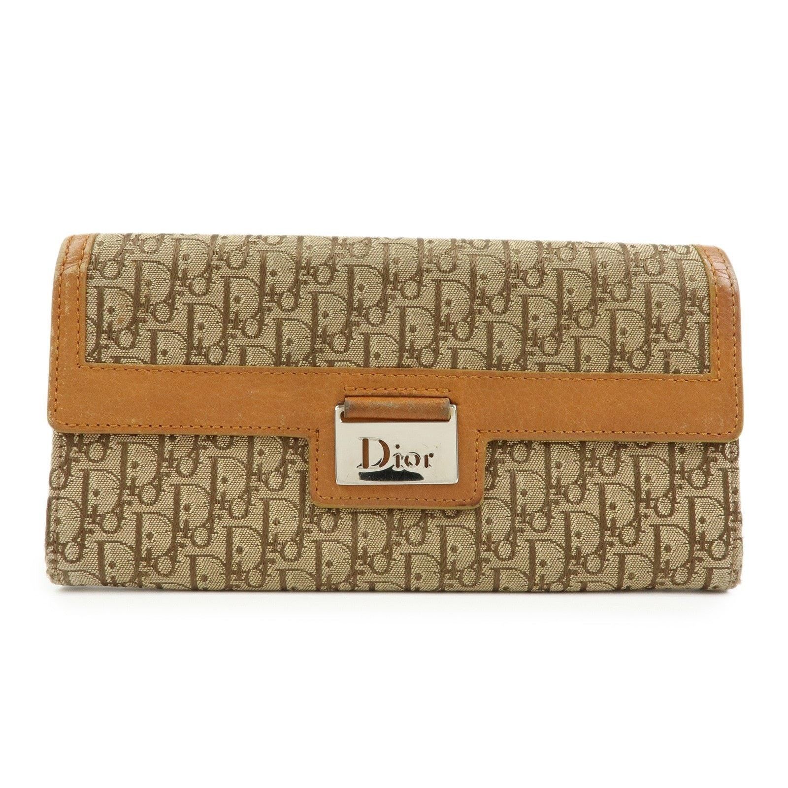 Christian Dior Monsieur Christian Dior Trotter Street Chic Oblique Wallet Size ONE SIZE - 1 Thumbnail