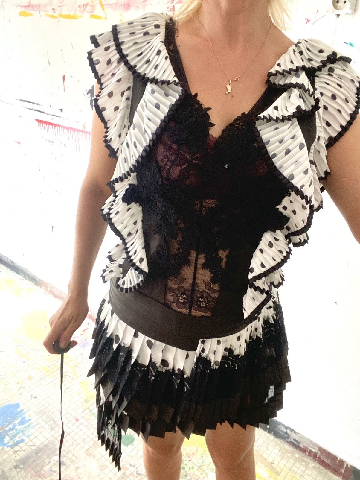 Black & white Zimmermann dress with elegant exclusive