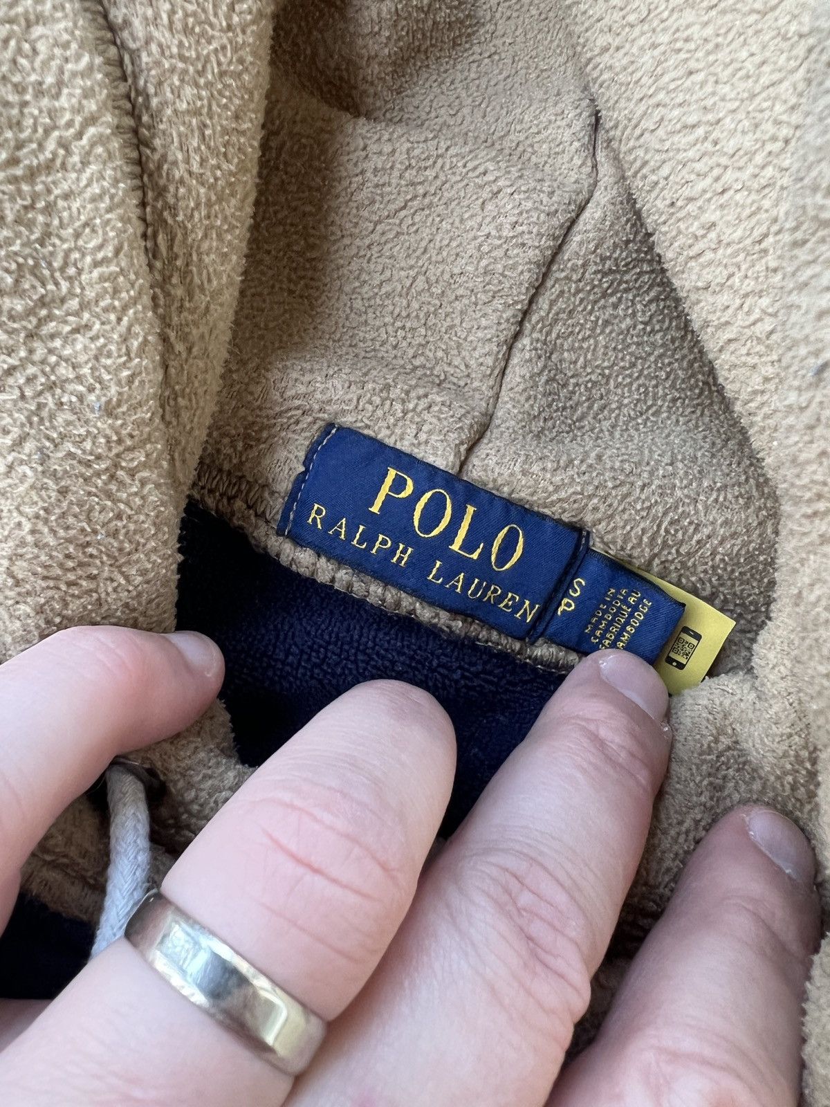 Polo Ralph Lauren Polo Ralph Lauren Fleece Hoodie Size US S / EU 44-46 / 1 - 2 Thumbnail