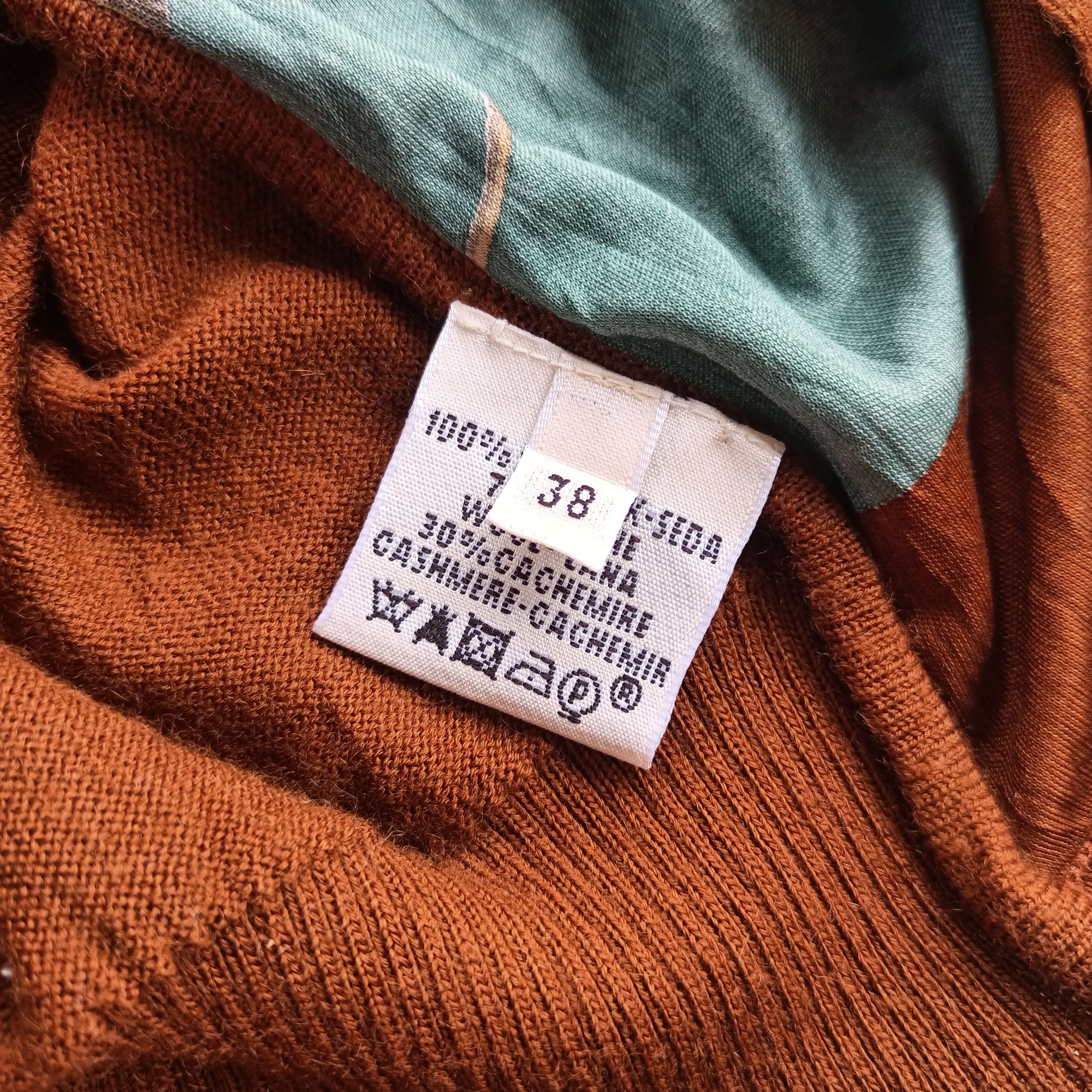 Hermes Hermes by jean paul gaultier chain cashmere cardigan Size S / US 4 / IT 40 - 10 Thumbnail