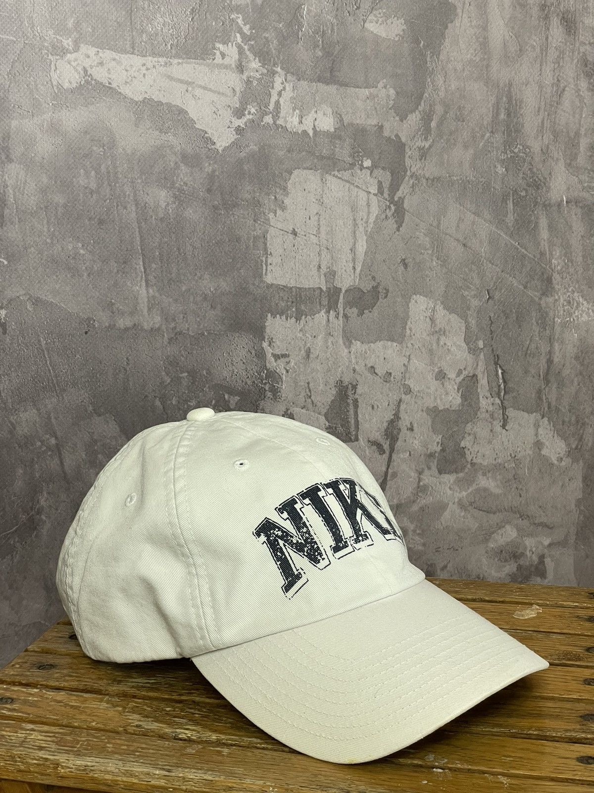 Nike CRAZY Nike big print snapback cap hat retro 90s vintage Size ONE SIZE - 2 Thumbnail