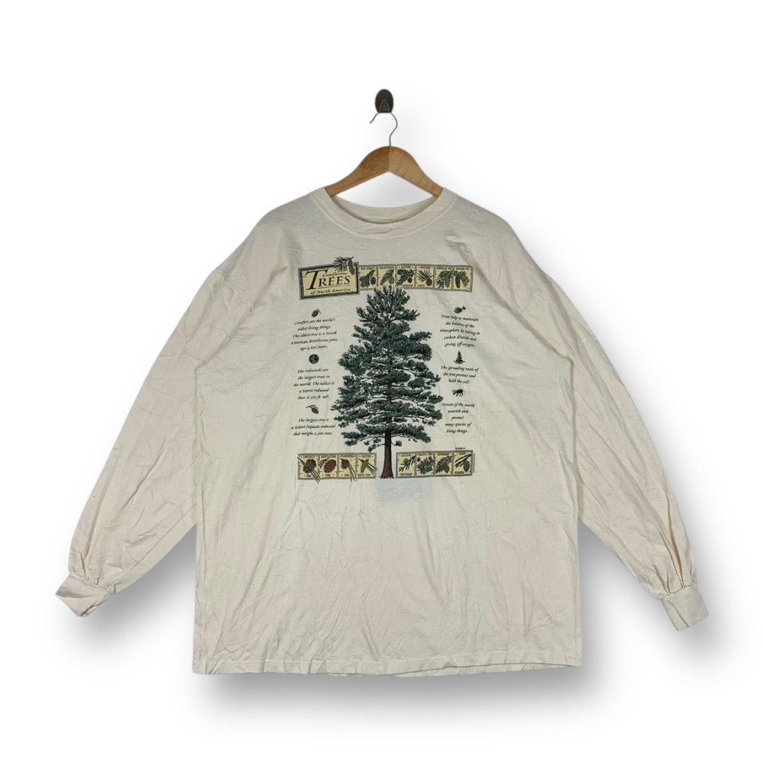 Other Vintage HARBORSIDE GRAPHIC ART tree printed tee Size US L / EU 52-54 / 3 - 1 Thumbnail