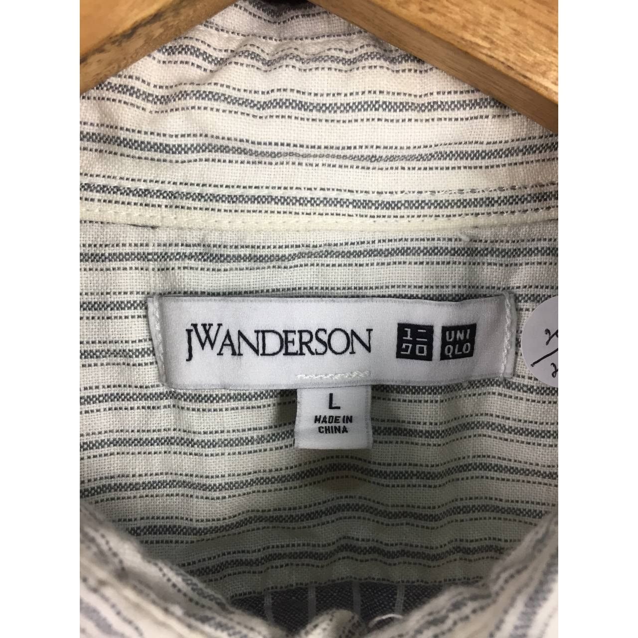 JW Anderson × Uniqlo J.W Anderson X Uniqlo Striped Linen Button Up Shirt Size US M / EU 48-50 / 2 - 9 Thumbnail