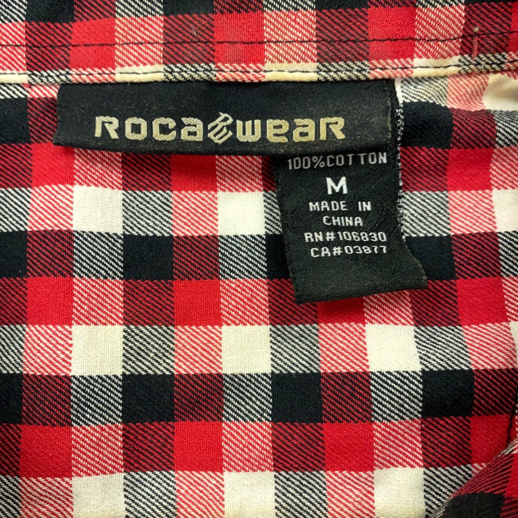 Rocawear Rocawear Shirt Mens M Red Plaid Check Athletic Dept Championship NYC Shirt/Top (Button-Up) Men’s - 90s Grunge Hip Hop Style? Size US M / EU 48-50 / 2 - 7 Thumbnail
