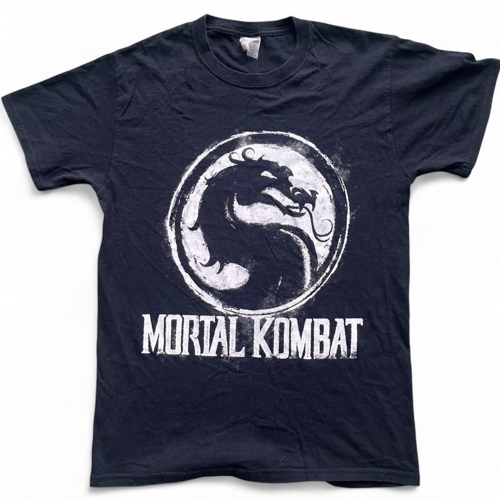 Jerzees Vintage Mortal Kombat Black Graphic T-Shirt Size US S / EU 44-46 / 1 - 1 Thumbnail
