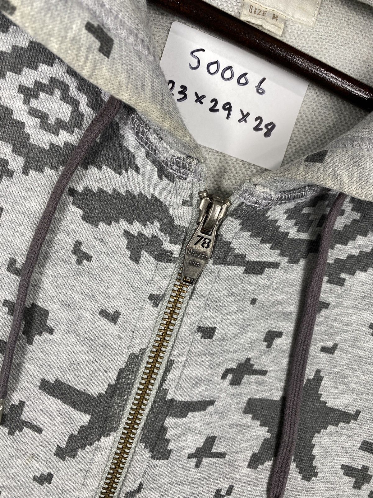 Diesel Vintage Diesel Industry Zip Up Hoodies Size US M / EU 48-50 / 2 - 6 Thumbnail