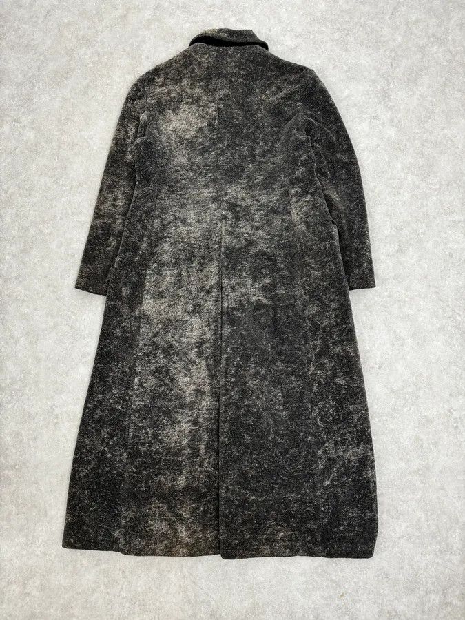 Emporio Armani 1990s Emporio Armani Grey Premium Long Wool Coat Size US S / EU 44-46 / 1 - 4 Thumbnail