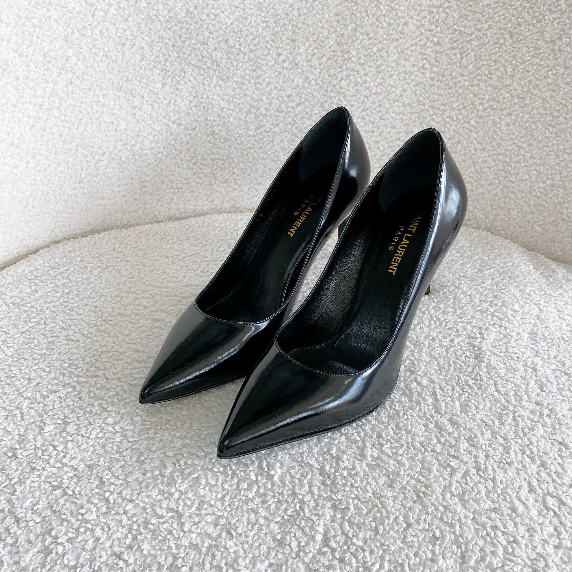 Saint Laurent Paris Saint Laurent women's black high heels 37 Size US 6.5 / IT 36.5 - 1 Thumbnail