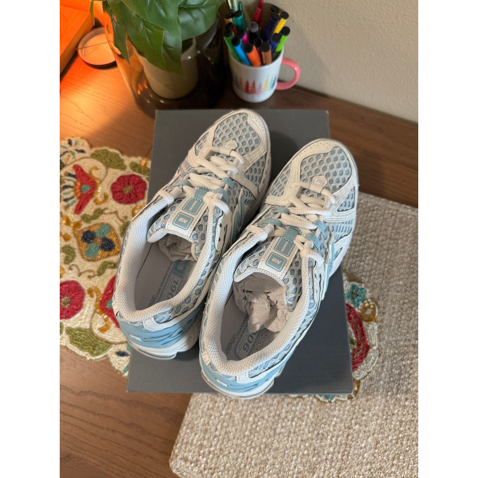 New Balance New Balance 1906R White Blue Chrome Grey Matter 2002R Agate Size US 8 / EU 41 - 5 Thumbnail