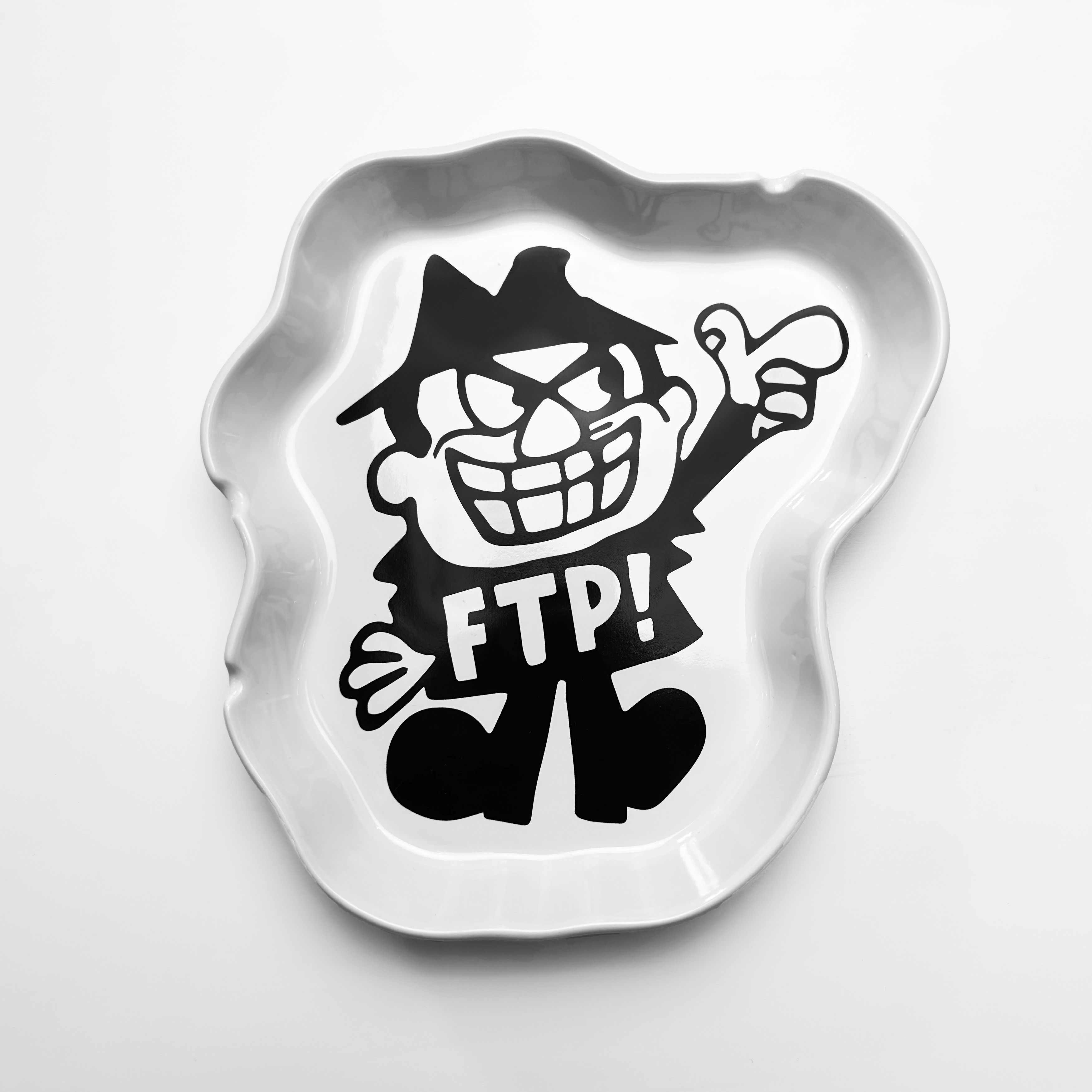 Fuck The Population FTP Boris Ash Tray Size ONE SIZE - 2 Thumbnail