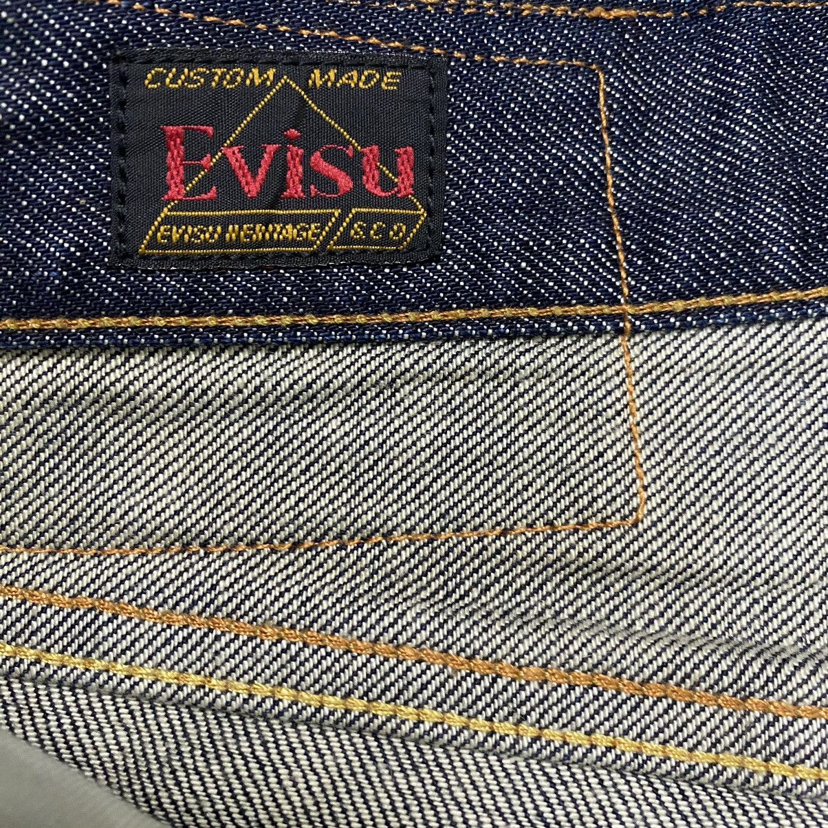 Evisu Evisu Osaka Japan Lot 2007 denim Size US 33 - 13 Thumbnail