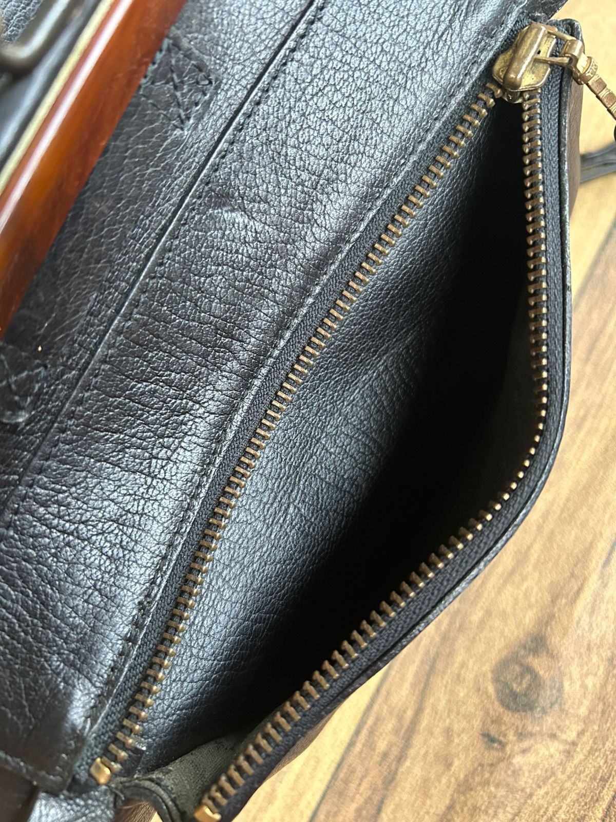Jean Paul Gaultier Rare ! Vintage jean paul gaultier tortoise bar leather bag Size ONE SIZE - 10 Thumbnail
