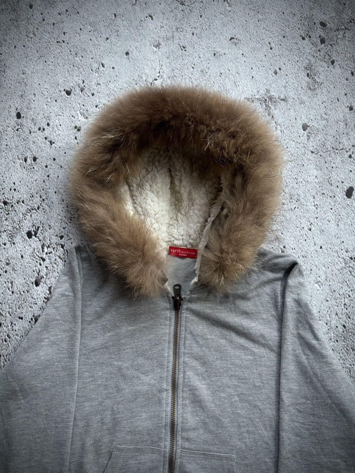 If Six Was Nine Y2k earth red label ifsix lgb style fur hoodie Size US S / EU 44-46 / 1 - 3 Thumbnail