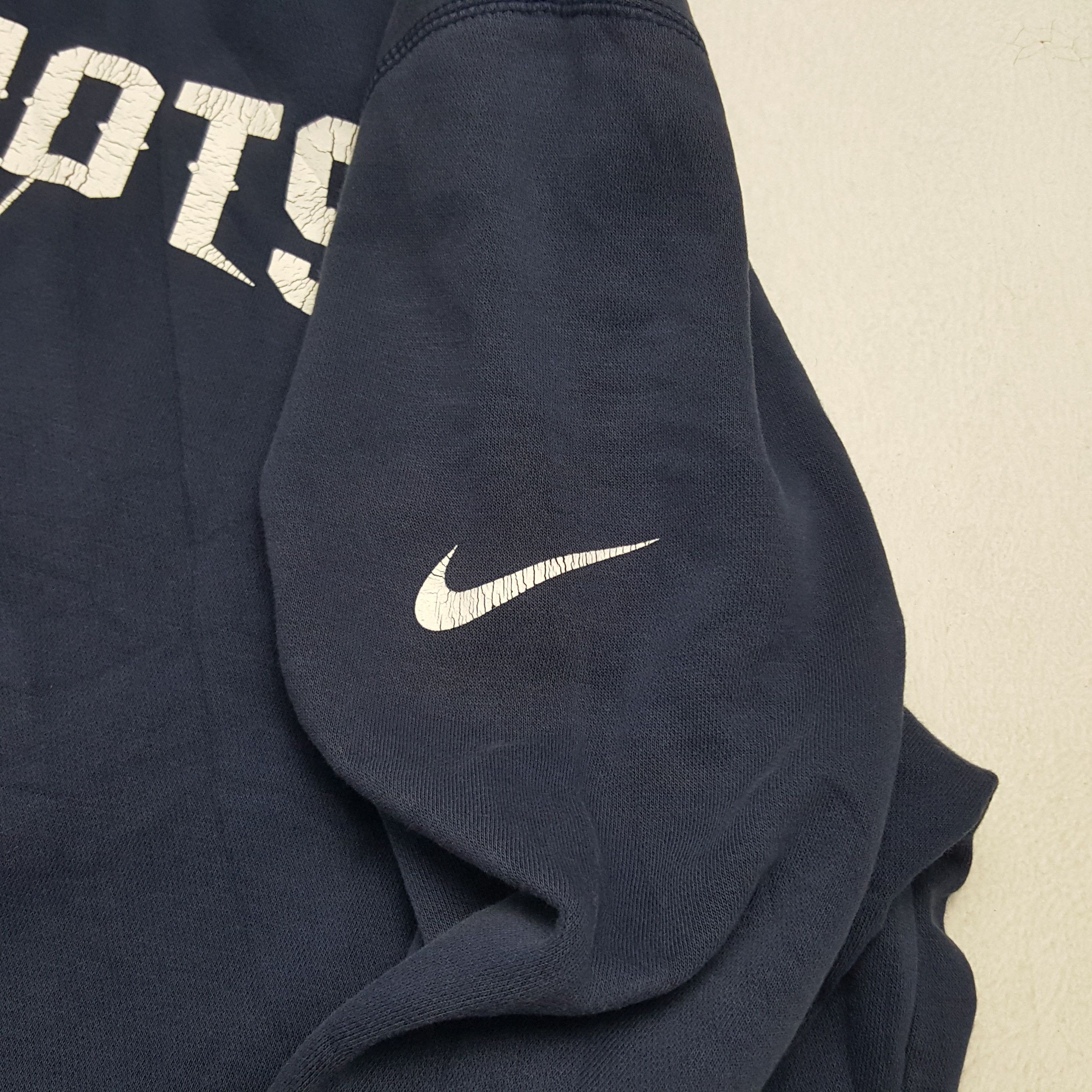 NFL × Nike × Vintage Vintage Nike Patriots American Football Team Hoodies Size US XXL / EU 58 / 5 - 8 Thumbnail
