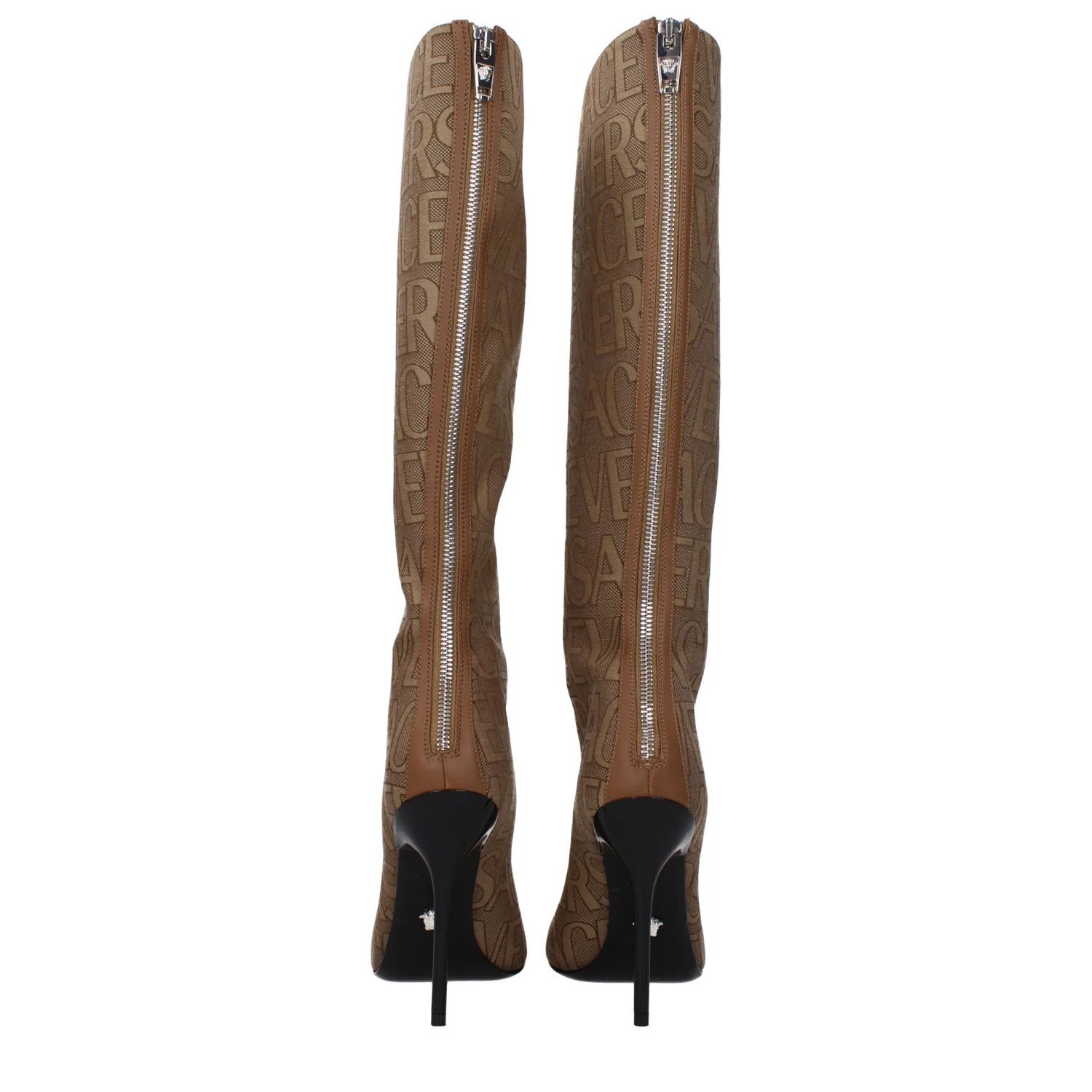 Versace ob1o1e0125 Fabric Boots in Brown Size US 6 / IT 36 - 5 Thumbnail