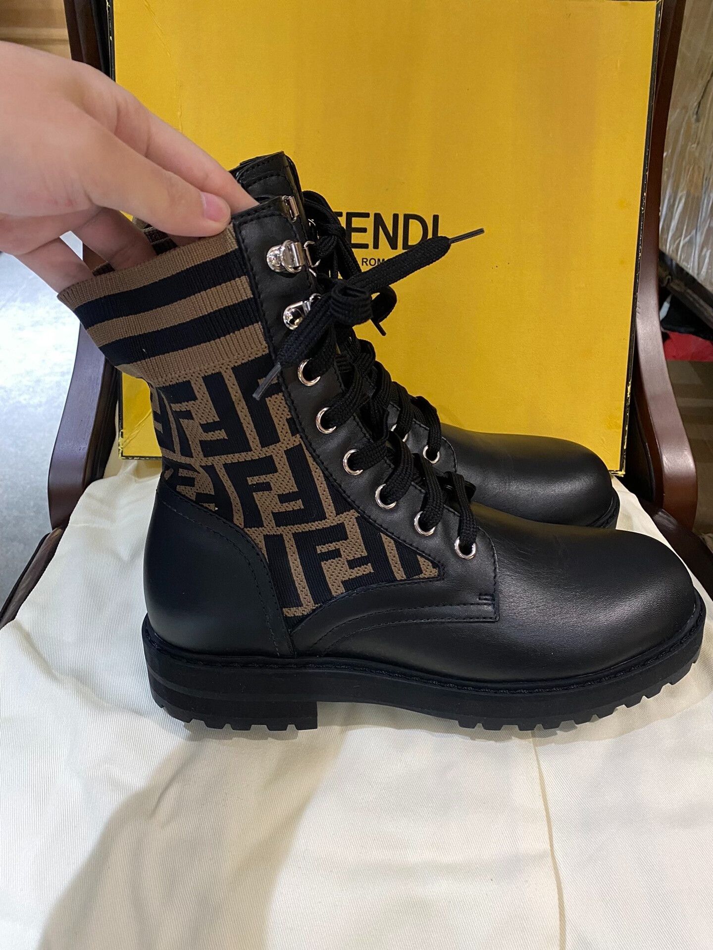 Fendi Fendi Men's Boots Sizes 41, 43 Size US 8 / EU 41 - 1 Thumbnail