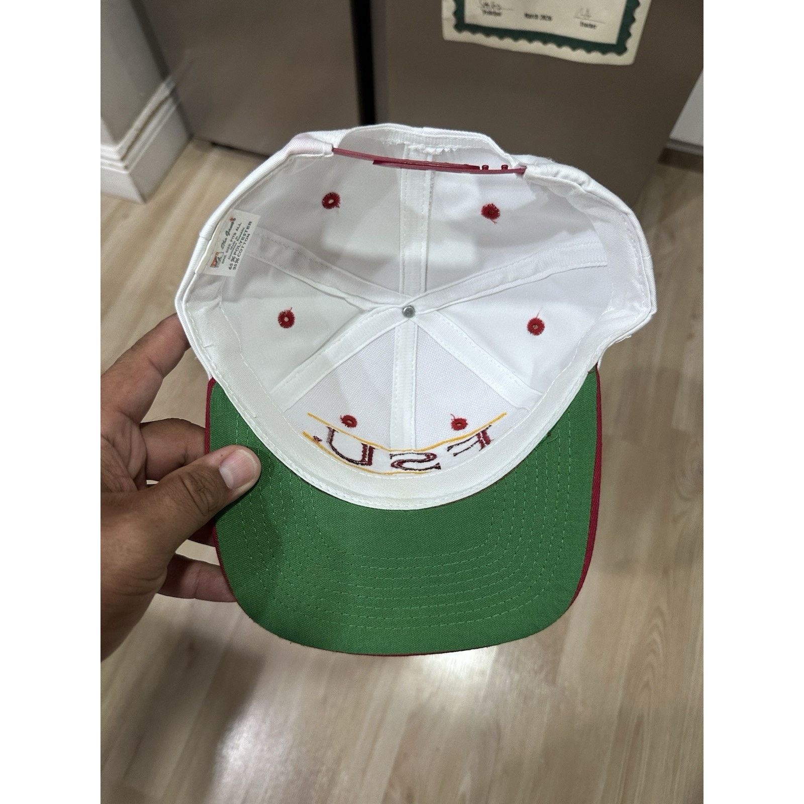 The Game Florida State Seminoles The Game Split Bar Vintage Hat Size ONE SIZE - 5 Thumbnail