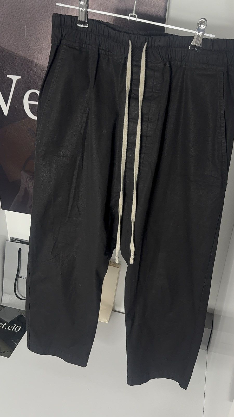 Rick Owens Rick Owens Luxor FW/23 Drop Crotch Drawstring Black