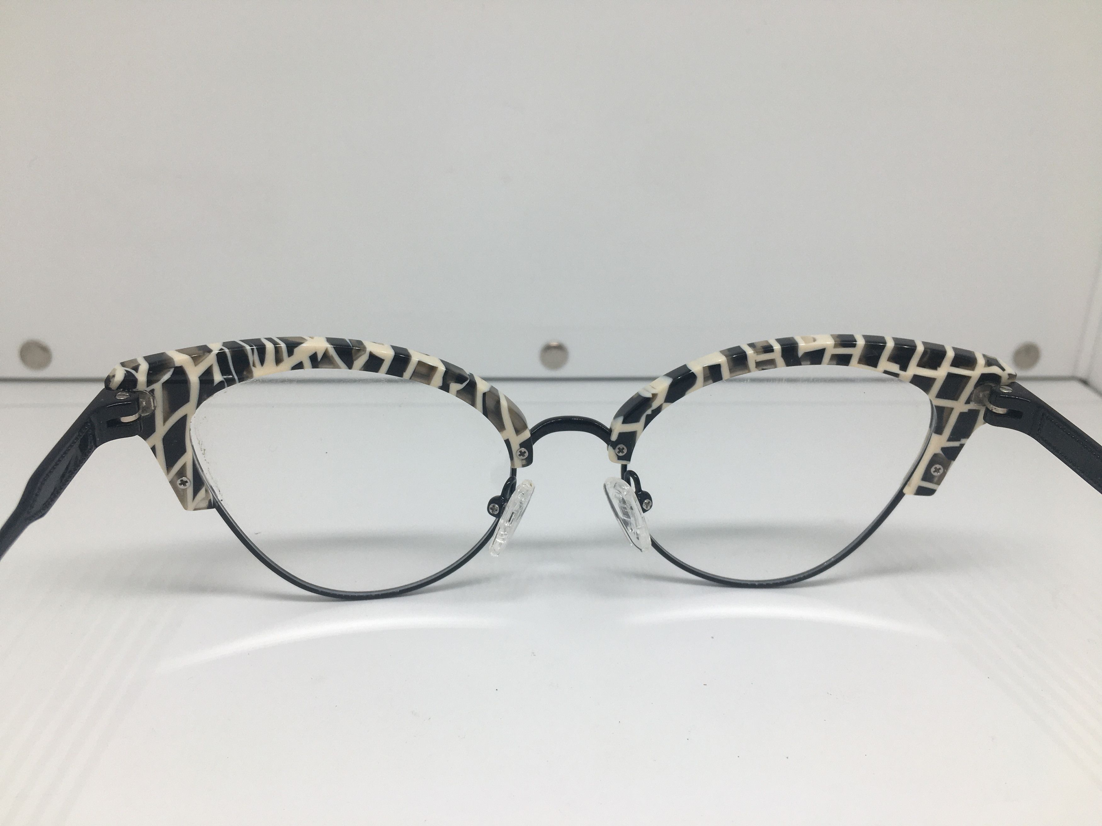 Other Op Art Cateye Diva Eyeglasses Frame Size ONE SIZE - 5 Thumbnail