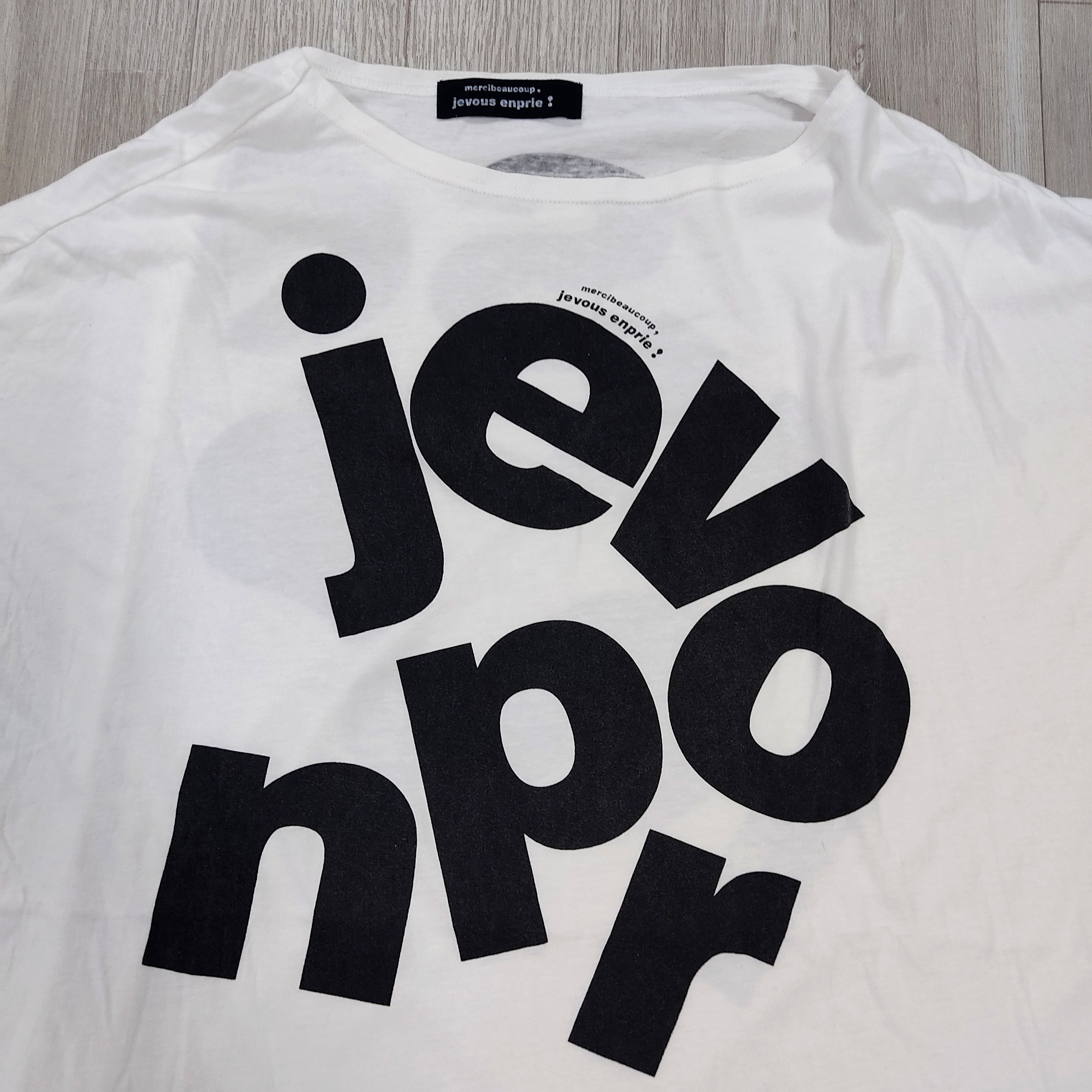 mercibeaucoup Mercibeaucoup Jevous Enprie Loose Fit Baggy Shirts Size M / US 6-8 / IT 42-44 - 3 Thumbnail